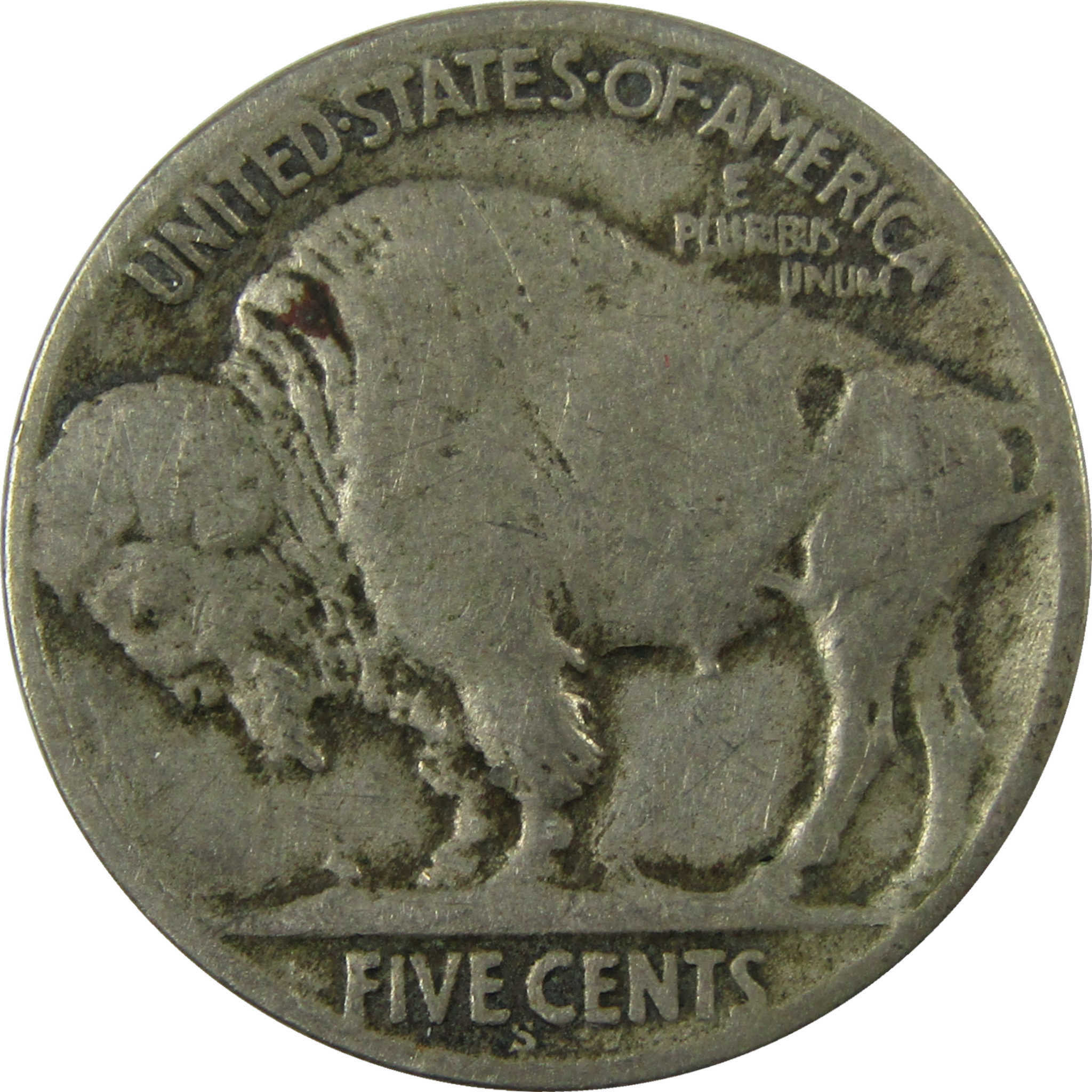 1926 S Indian Head Buffalo Nickel VG Very Good 5c Coin SKU:I27860