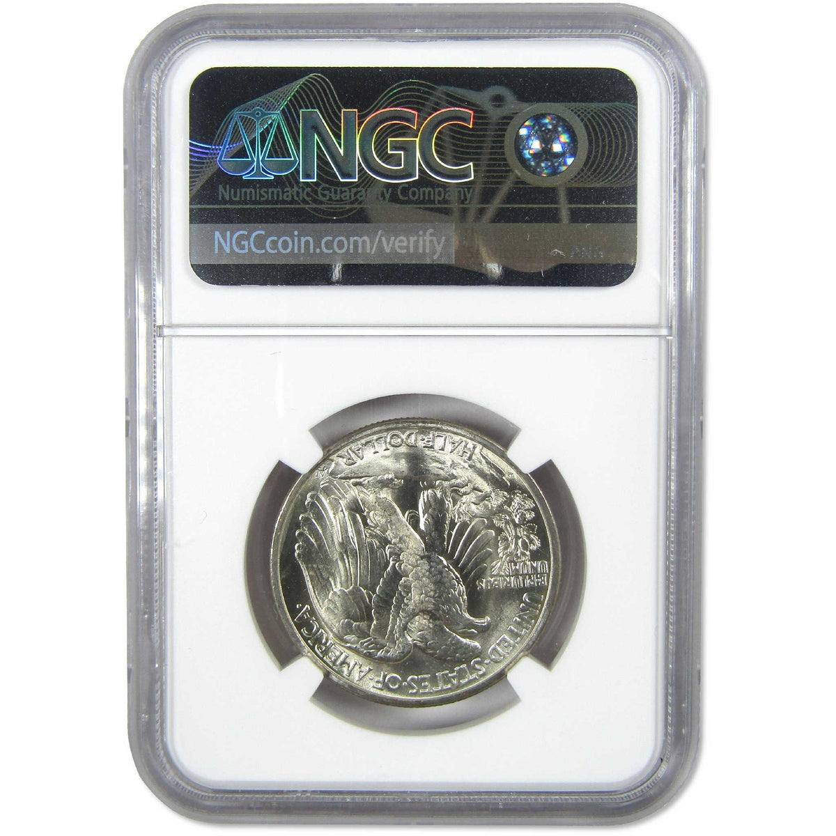 1939 D Liberty Walking Silver Half Dollar MS 64 NGC 50c Coin