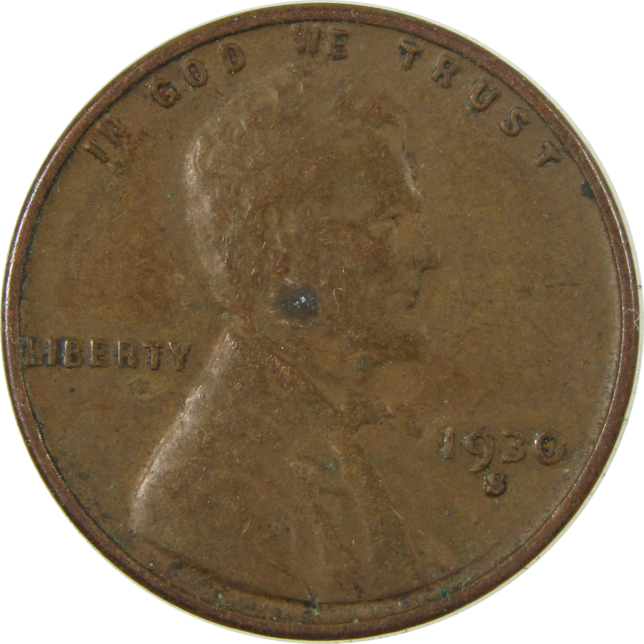 1930 S Lincoln Wheat Cent VF Very Fine Penny 1c Coin SKU:I27153