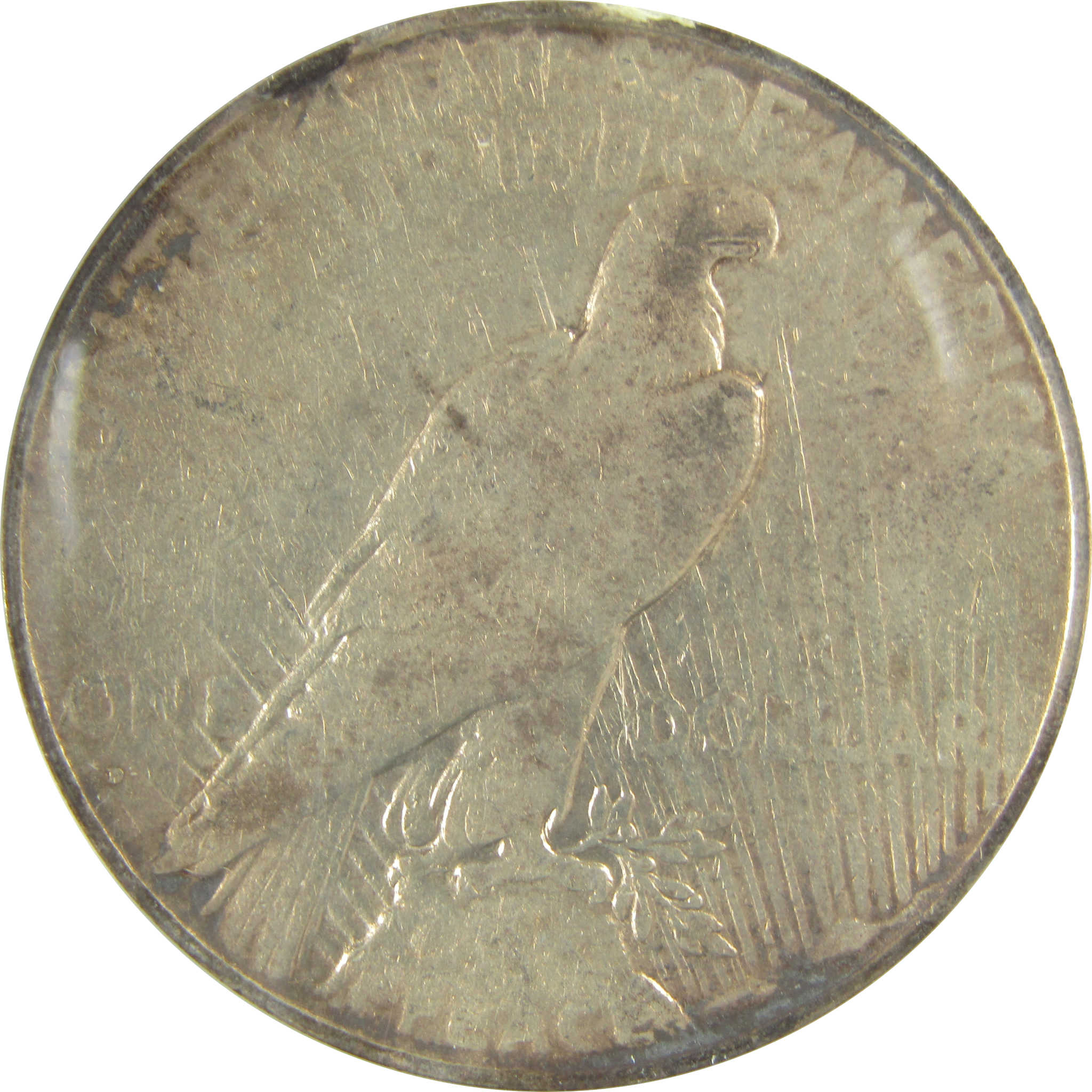 1934 D Peace Dollar F 12 Details ANACS Silver $1 Coin SKU:I21554