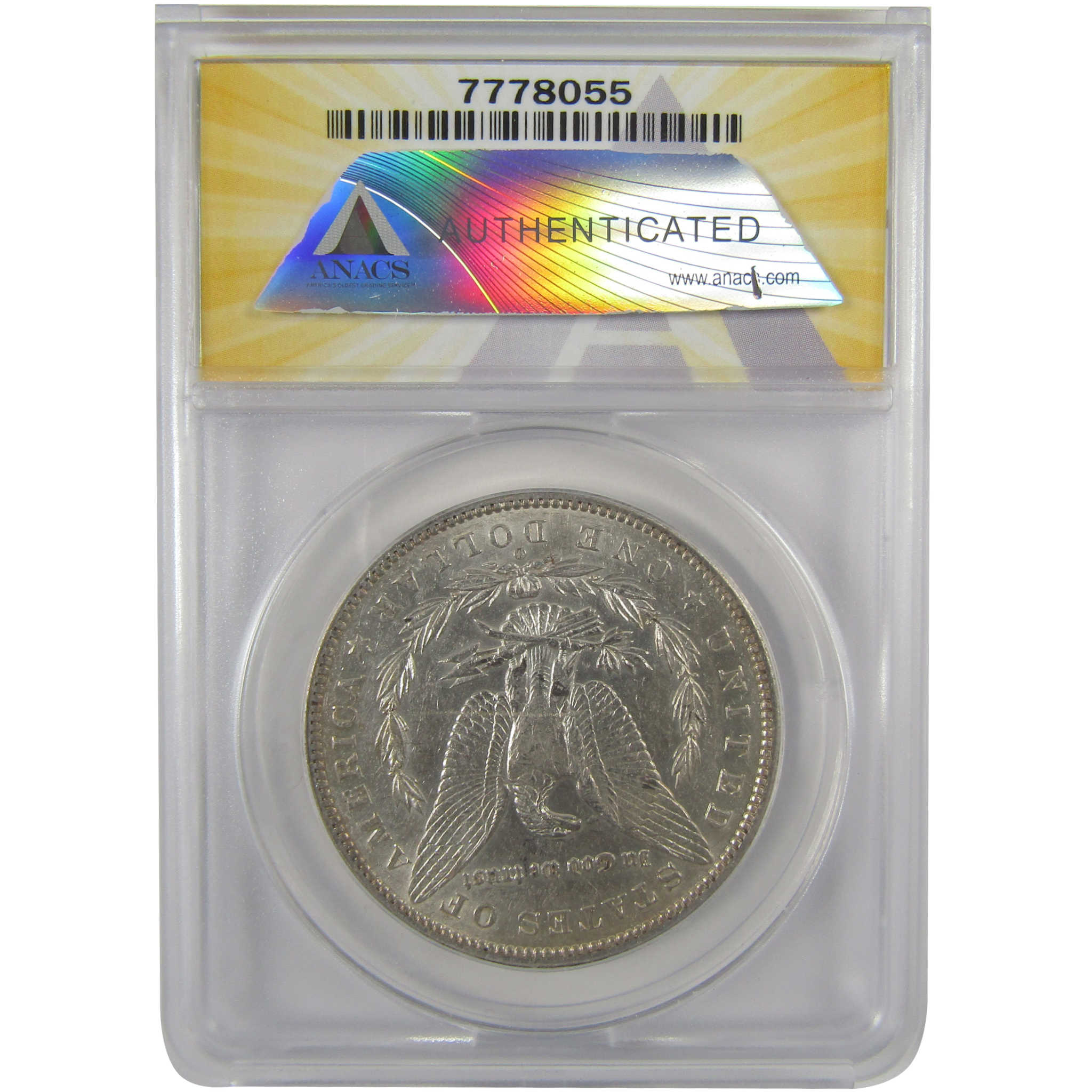 1896 O Morgan Dollar AU 50 Details ANACS Silver $1 Coin SKU:I19009 - Morgan coin - Morgan silver dollar - Morgan silver dollar for sale - Profile Coins & Collectibles