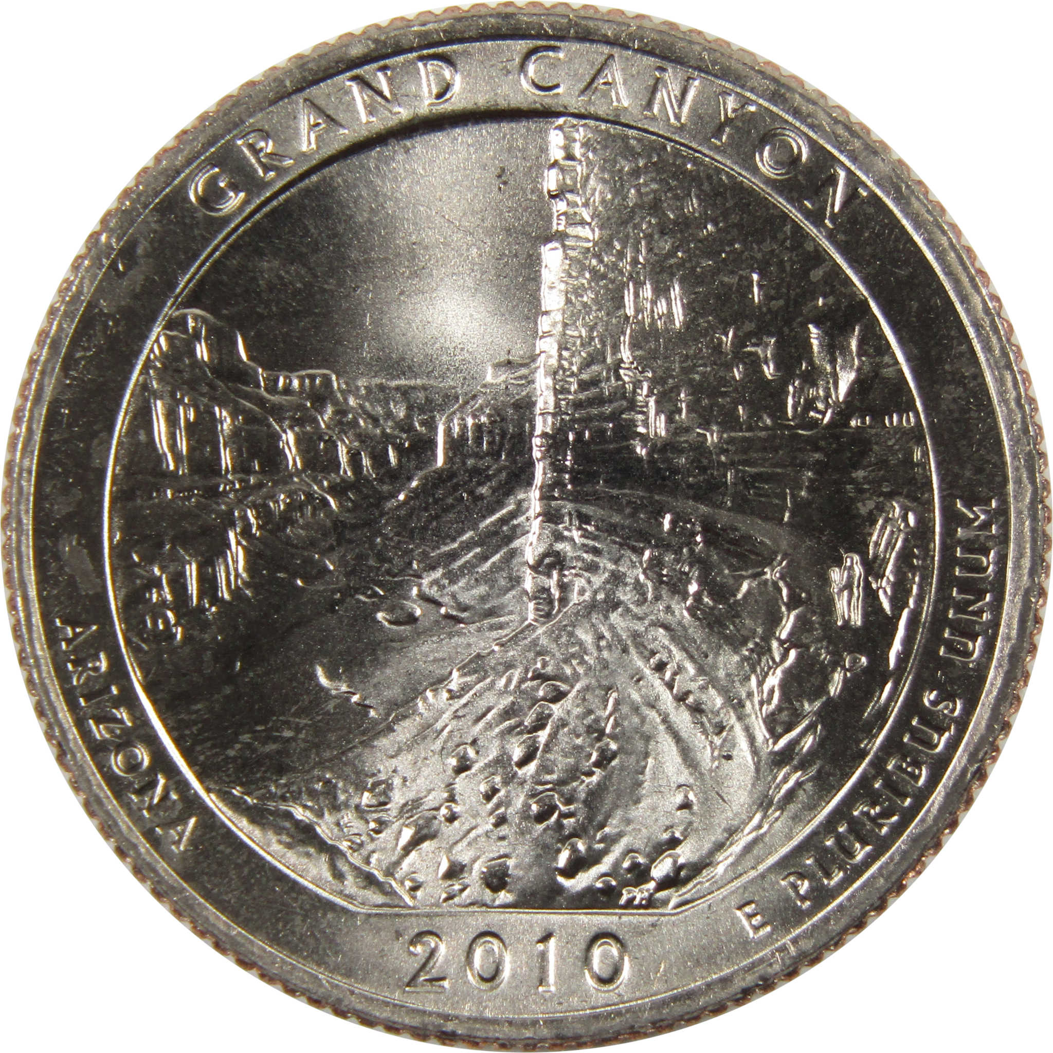 2010 D Grand Canyon National Park Quarter BU Uncirculated Clad 25c