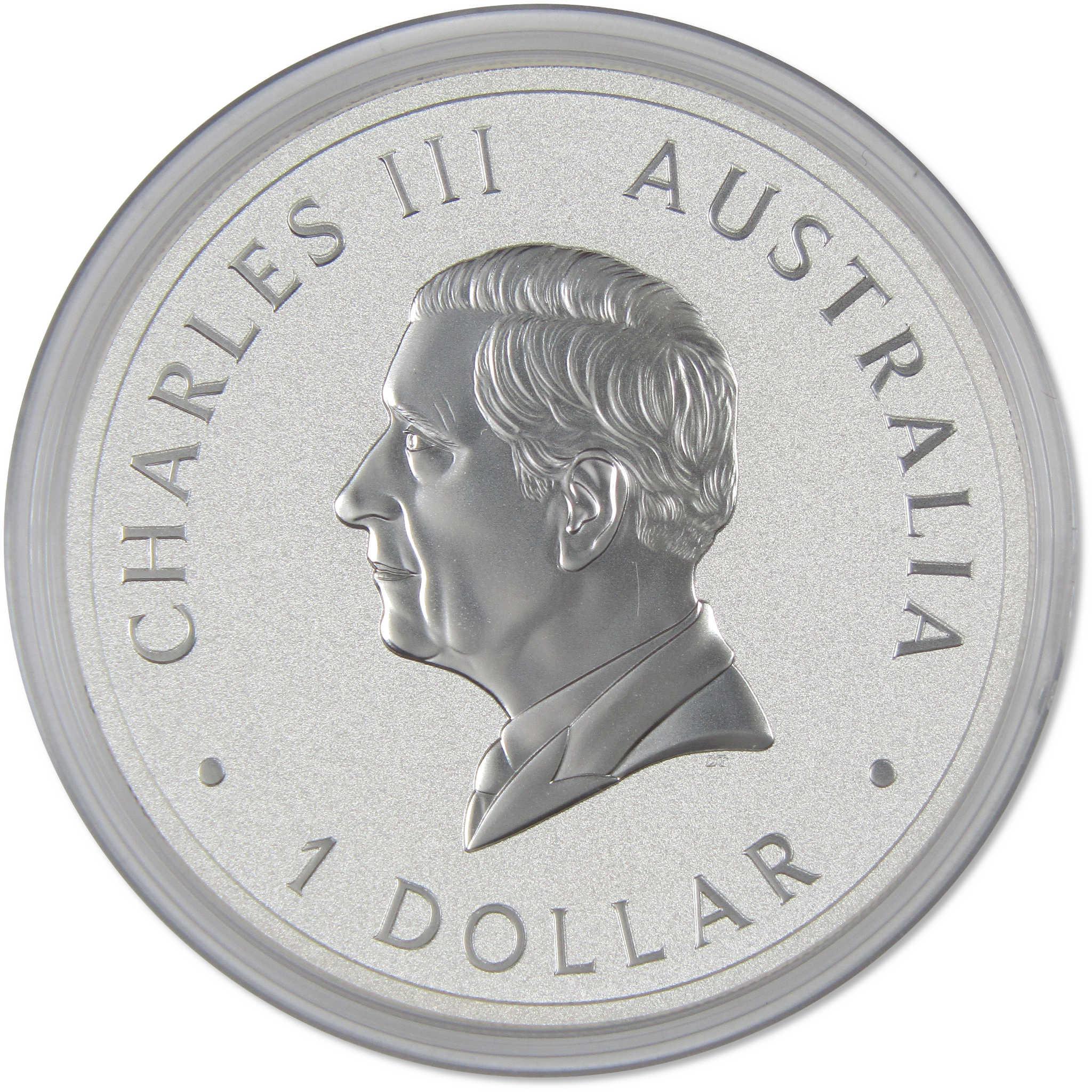 2024 Australian Kookaburra BU Brilliant Uncirculated 1 oz .9999 Silver