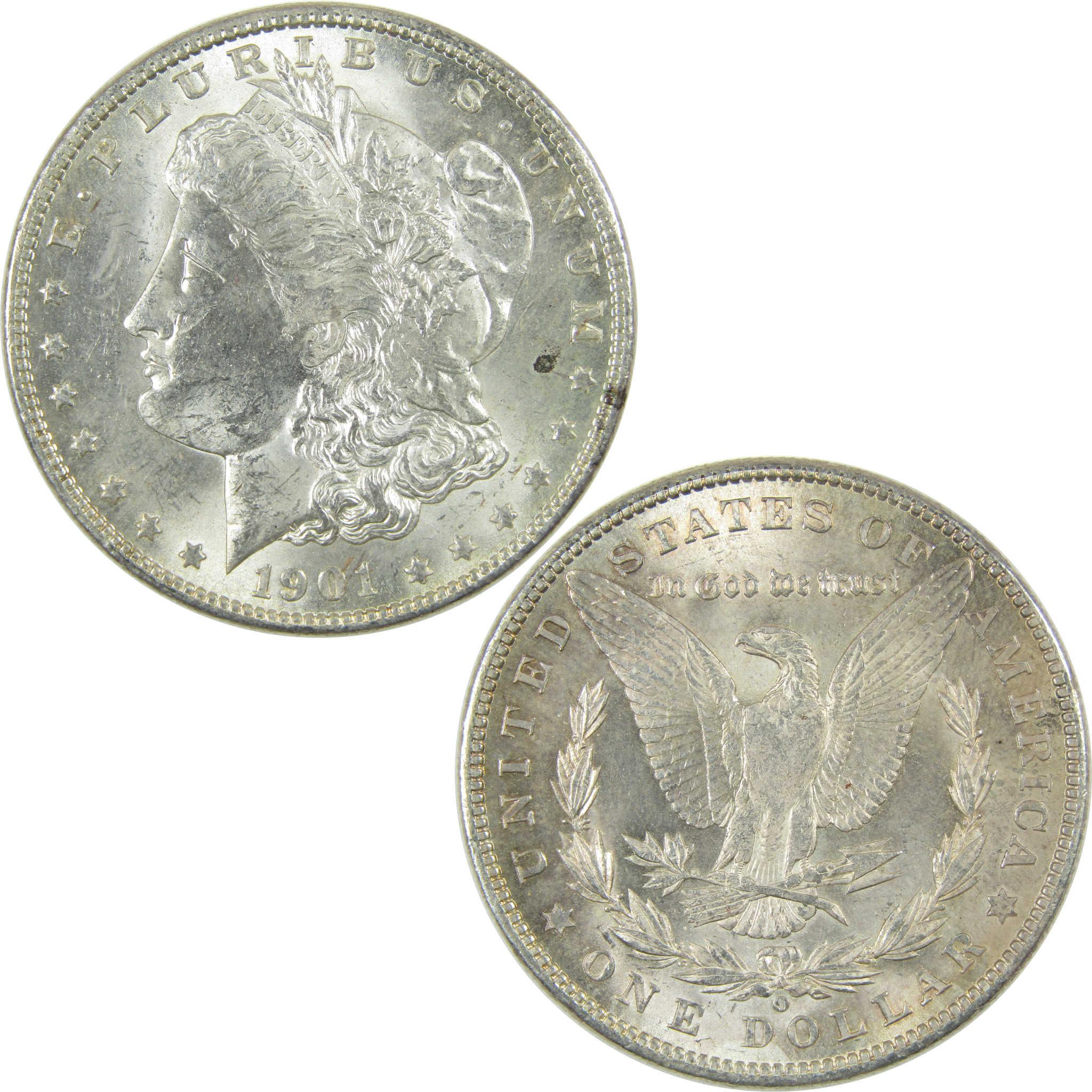 1901 O Morgan Silver Dollar Uncirculated Mint State $1 Coin SKU:I27806 - Morgan coin - Morgan silver dollar - Morgan silver dollar for sale - Profile Coins & Collectibles