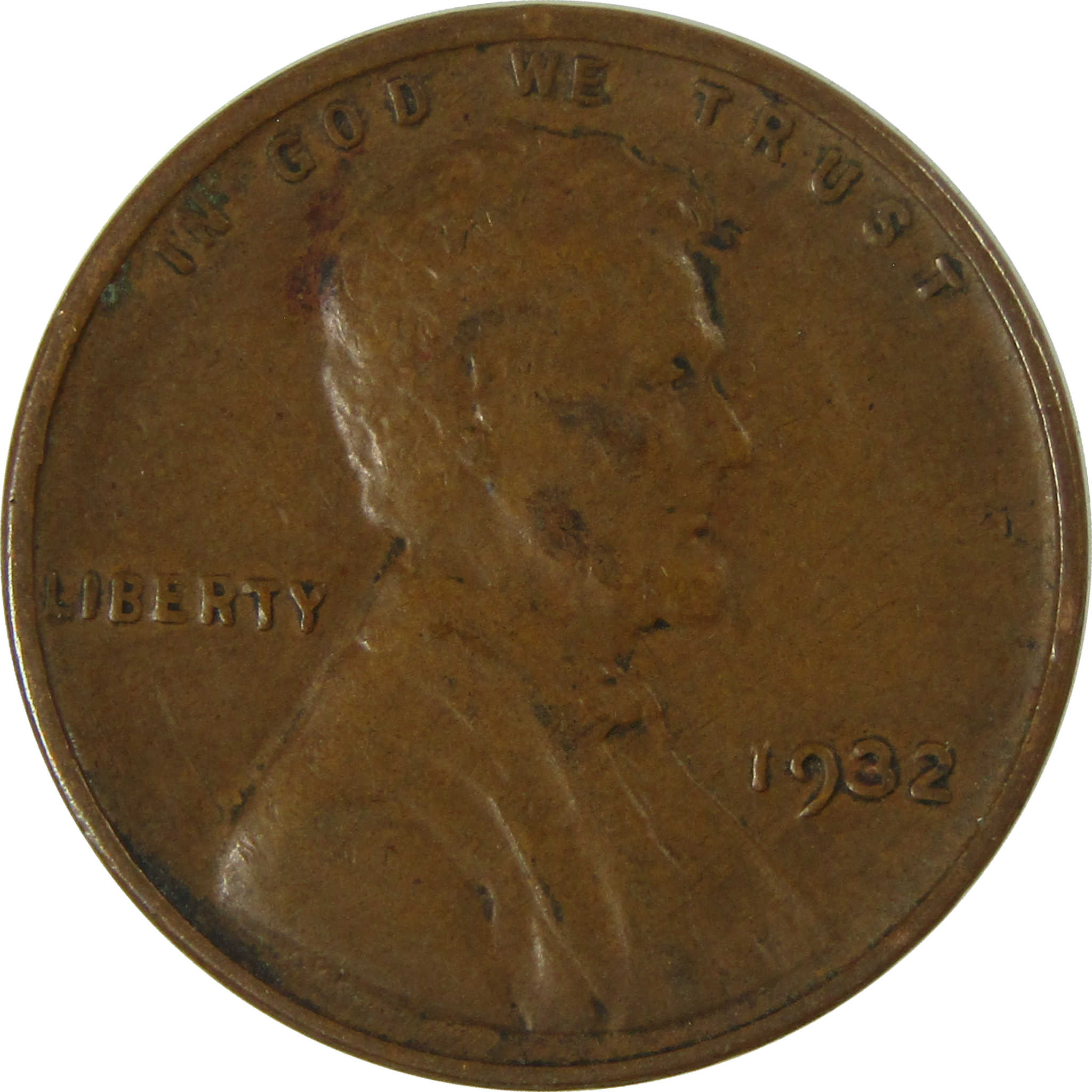 1932 Lincoln Wheat Cent VF Very Fine Penny 1c Coin SKU:I26773