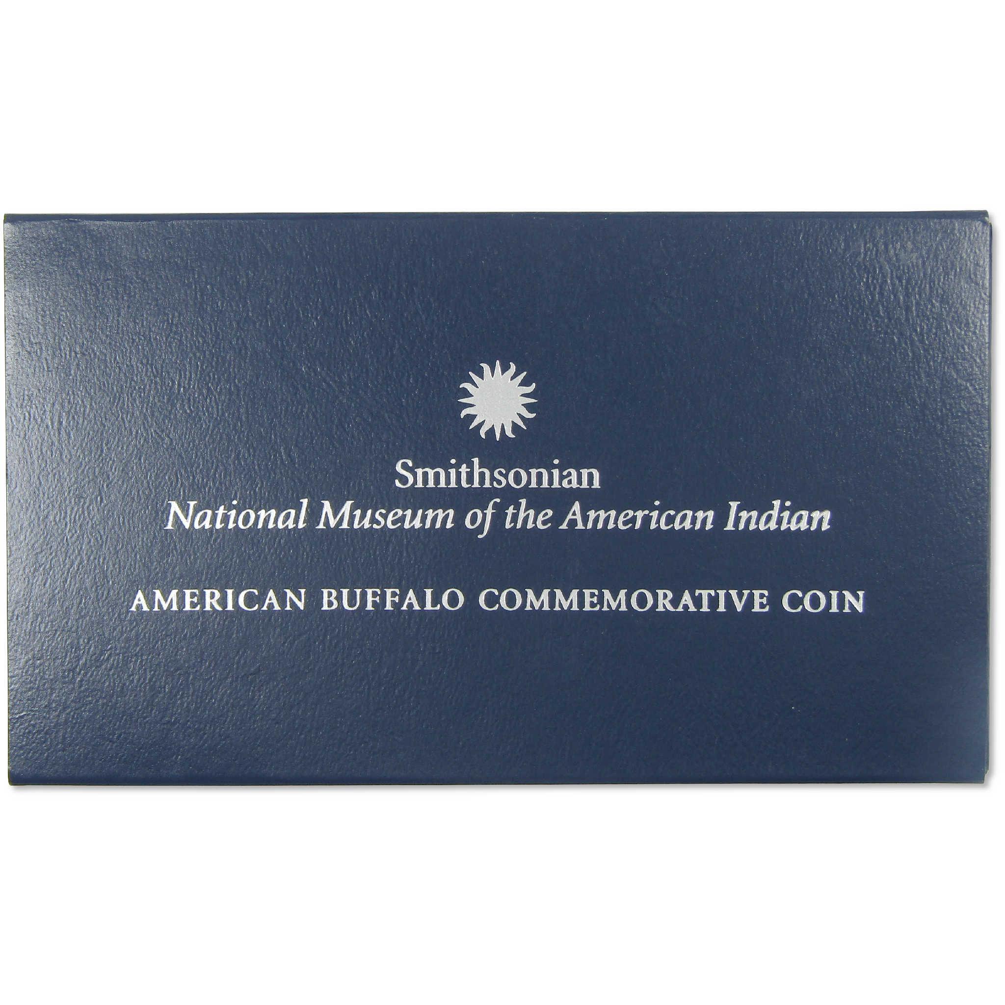 2001 P American Buffalo Commemorative Silver Dollar Proof OGP COA