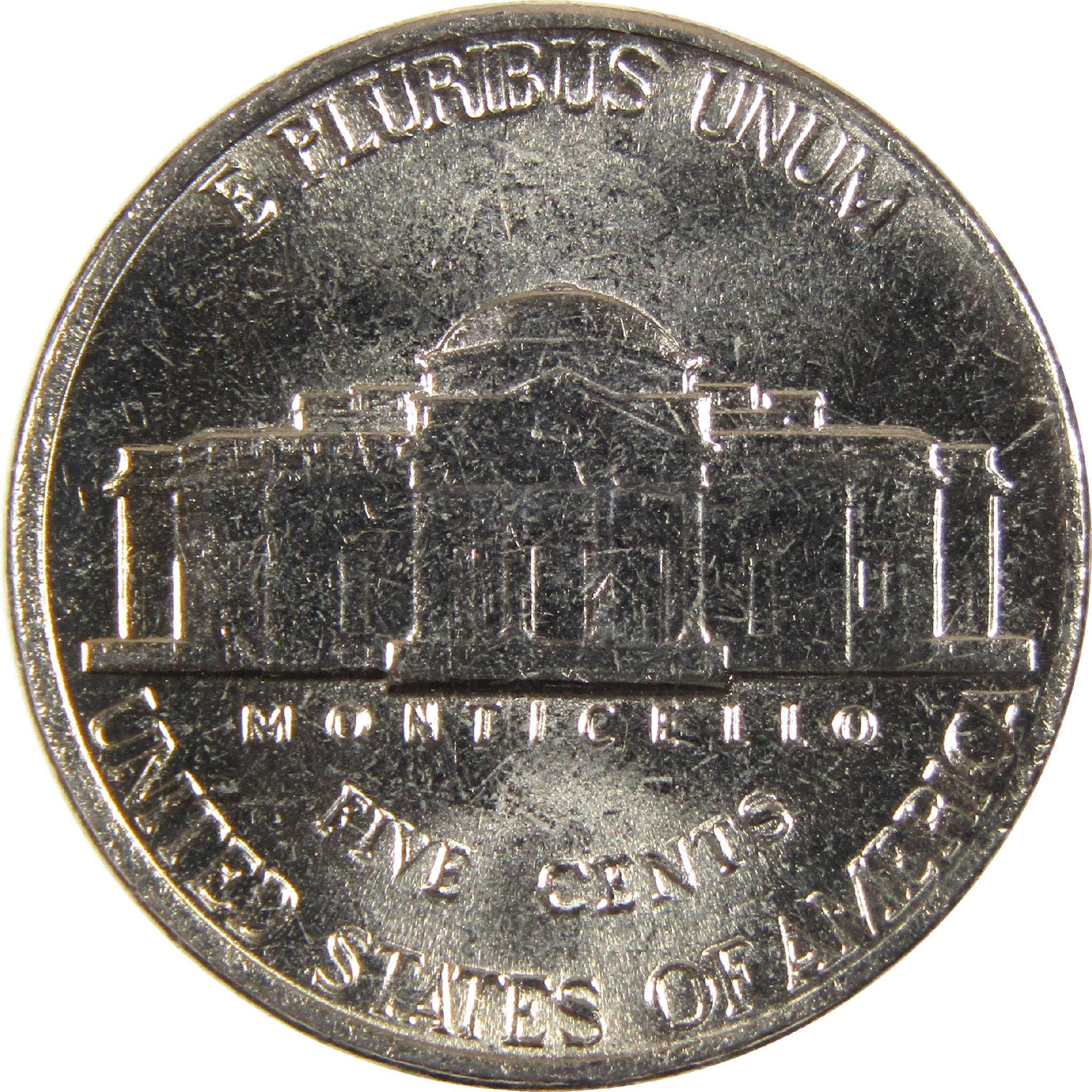 1995 D Jefferson Nickel Uncirculated 5c Coin