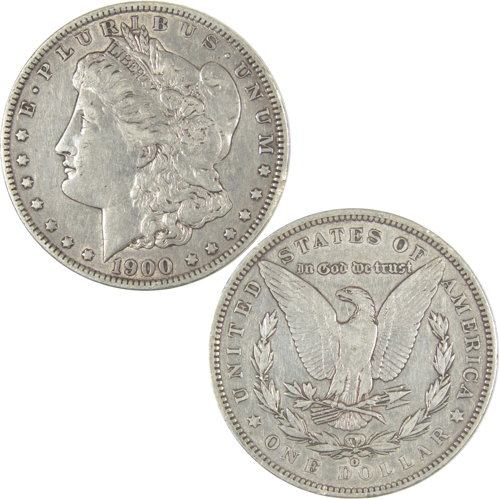 1900 O/CC Morgan Dollar VF Very Fine Silver $1 Coin SKU:I22569 - Morgan coin - Morgan silver dollar - Morgan silver dollar for sale - Profile Coins & Collectibles