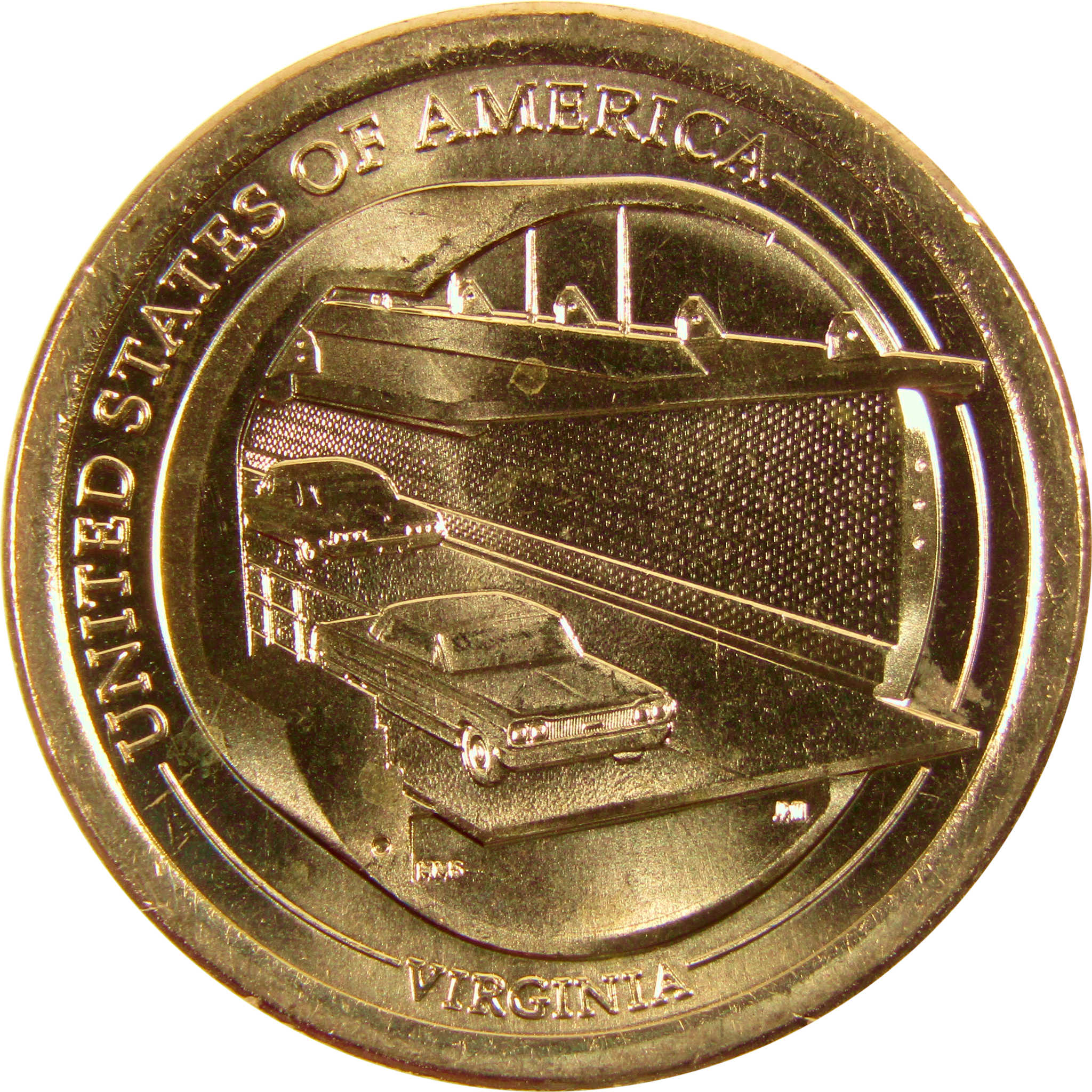 2021 D Chesapeake Bay Bridge American Innovation Dollar Uncirculated