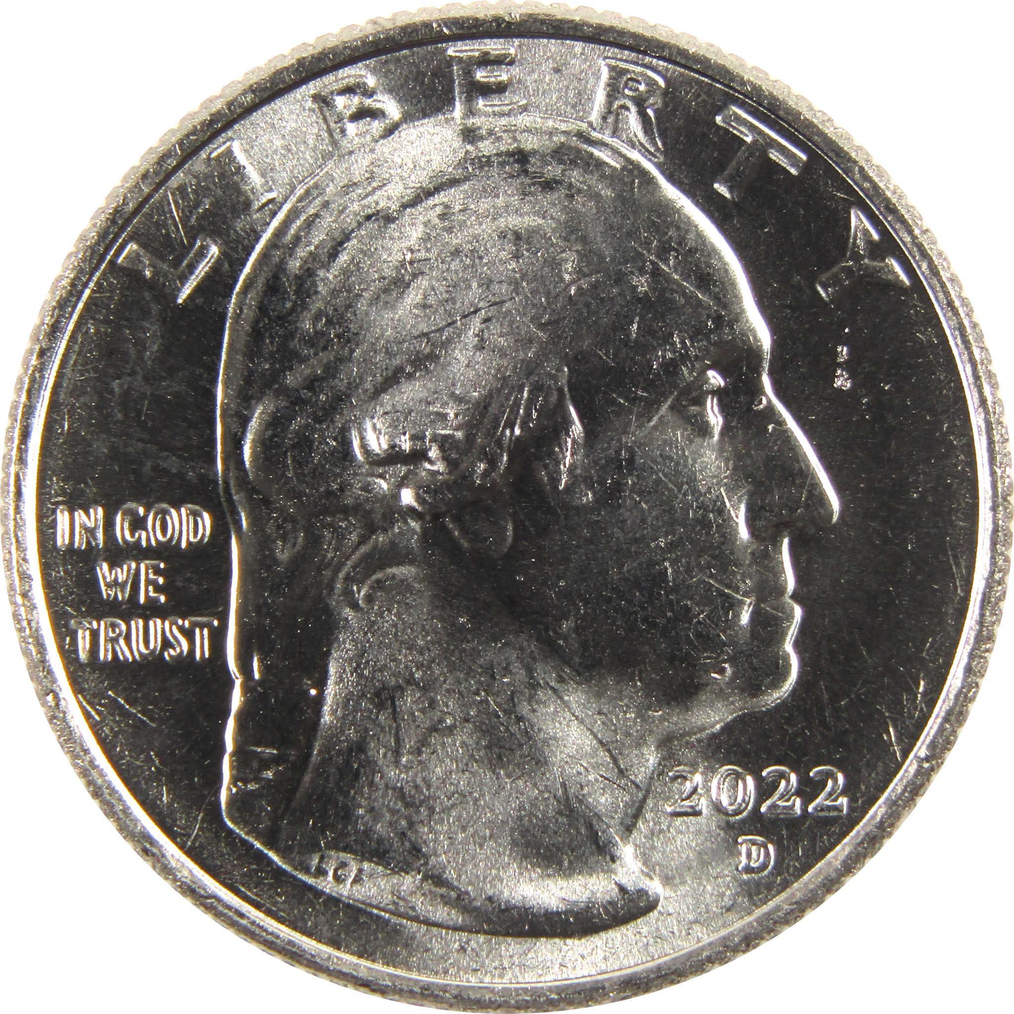 2022 D Anna May Wong American Women Quarter BU Uncirculated Clad Coin