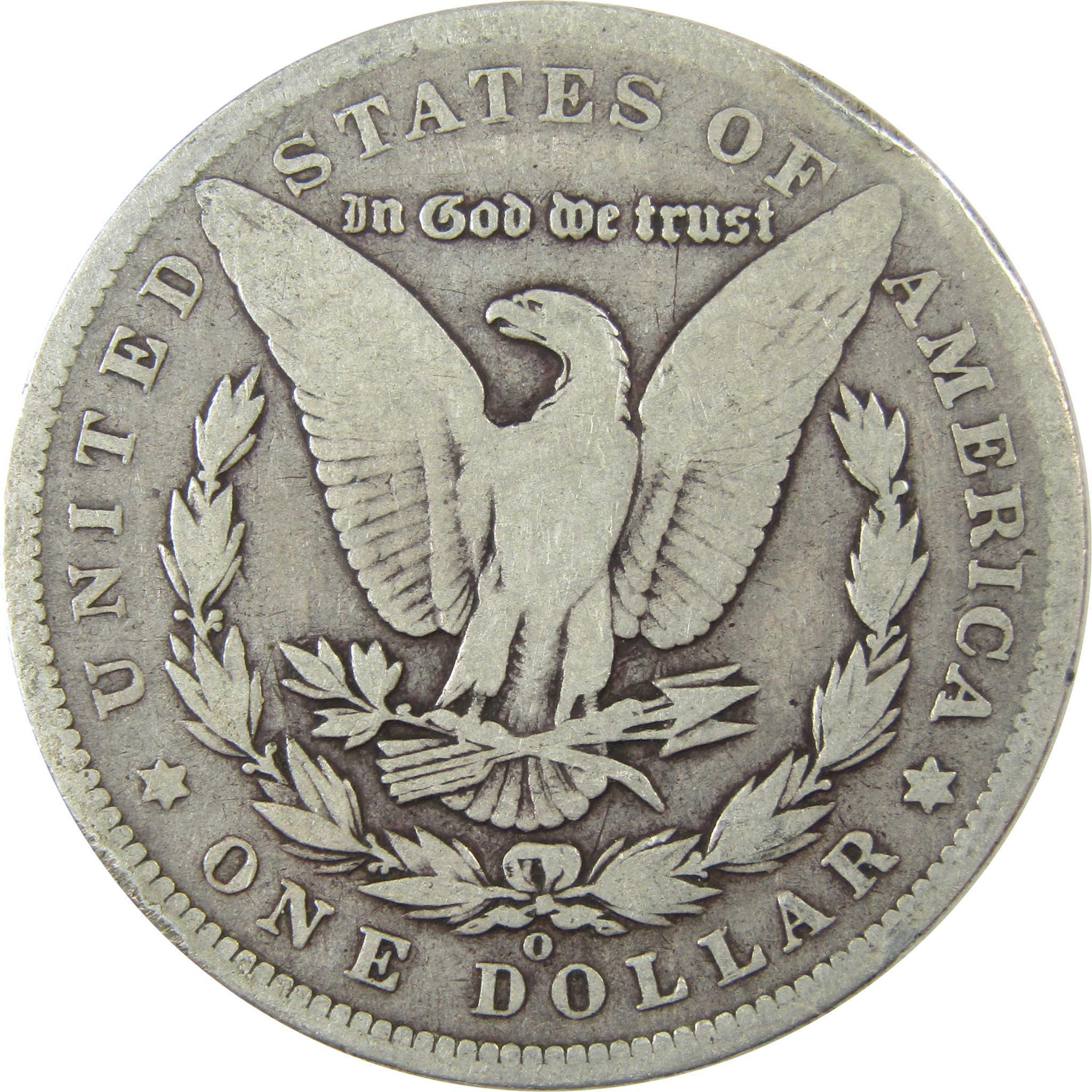 1891 O VAM-1A1 E on Rev Top 100 Morgan Silver Dollar VG SKU:I25347 - Morgan coin - Morgan silver dollar - Morgan silver dollar for sale - Profile Coins & Collectibles