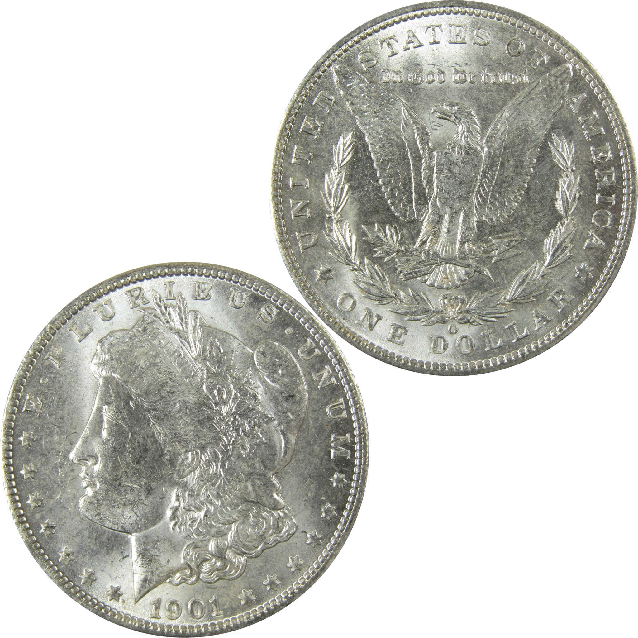 1901 O Morgan Silver Dollar Uncirculated Mint State $1 Coin SKU:I27760 - Morgan coin - Morgan silver dollar - Morgan silver dollar for sale - Profile Coins & Collectibles