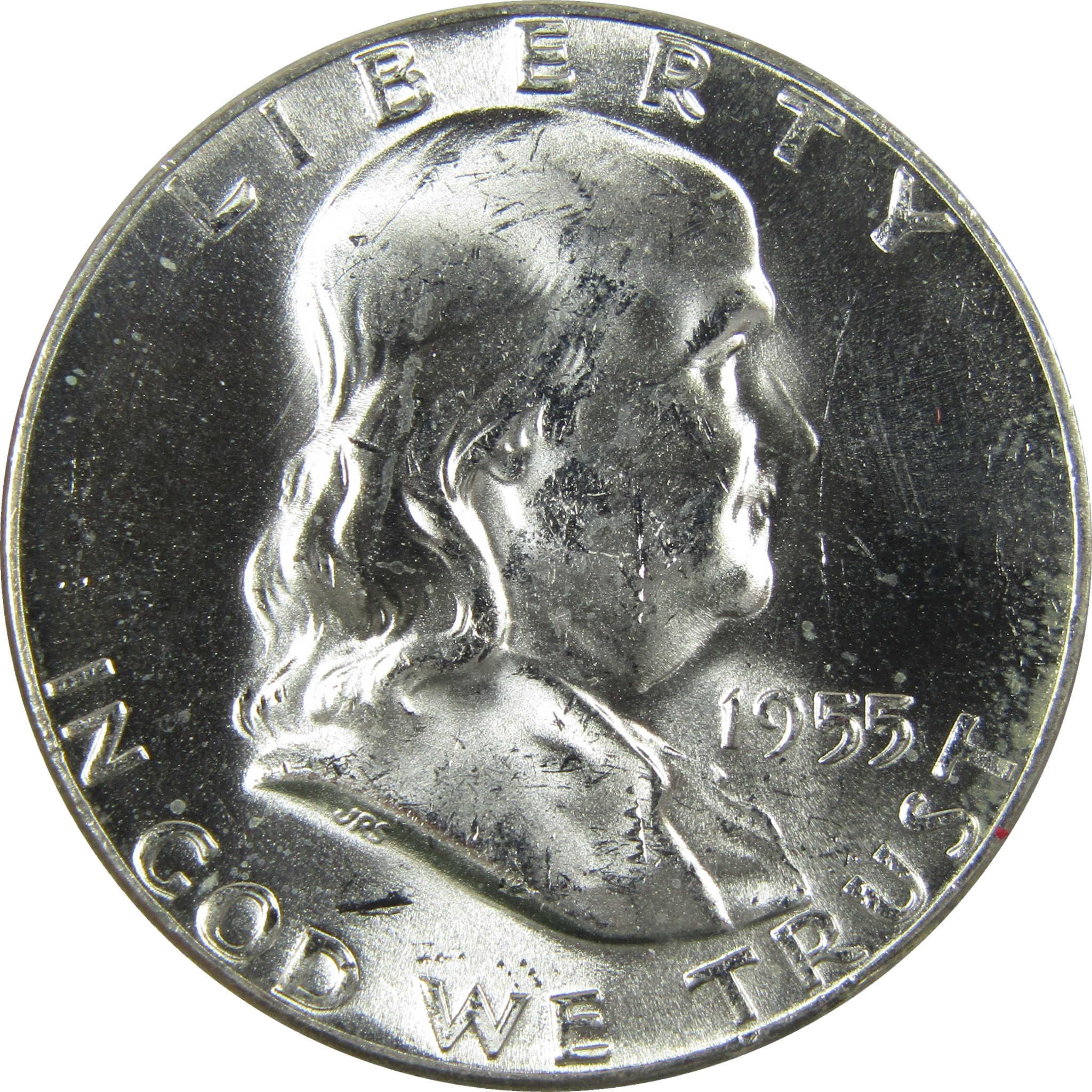 1955 Bugs Bunny Franklin Silver 50c Uncirculated Mint State SKU:I27854