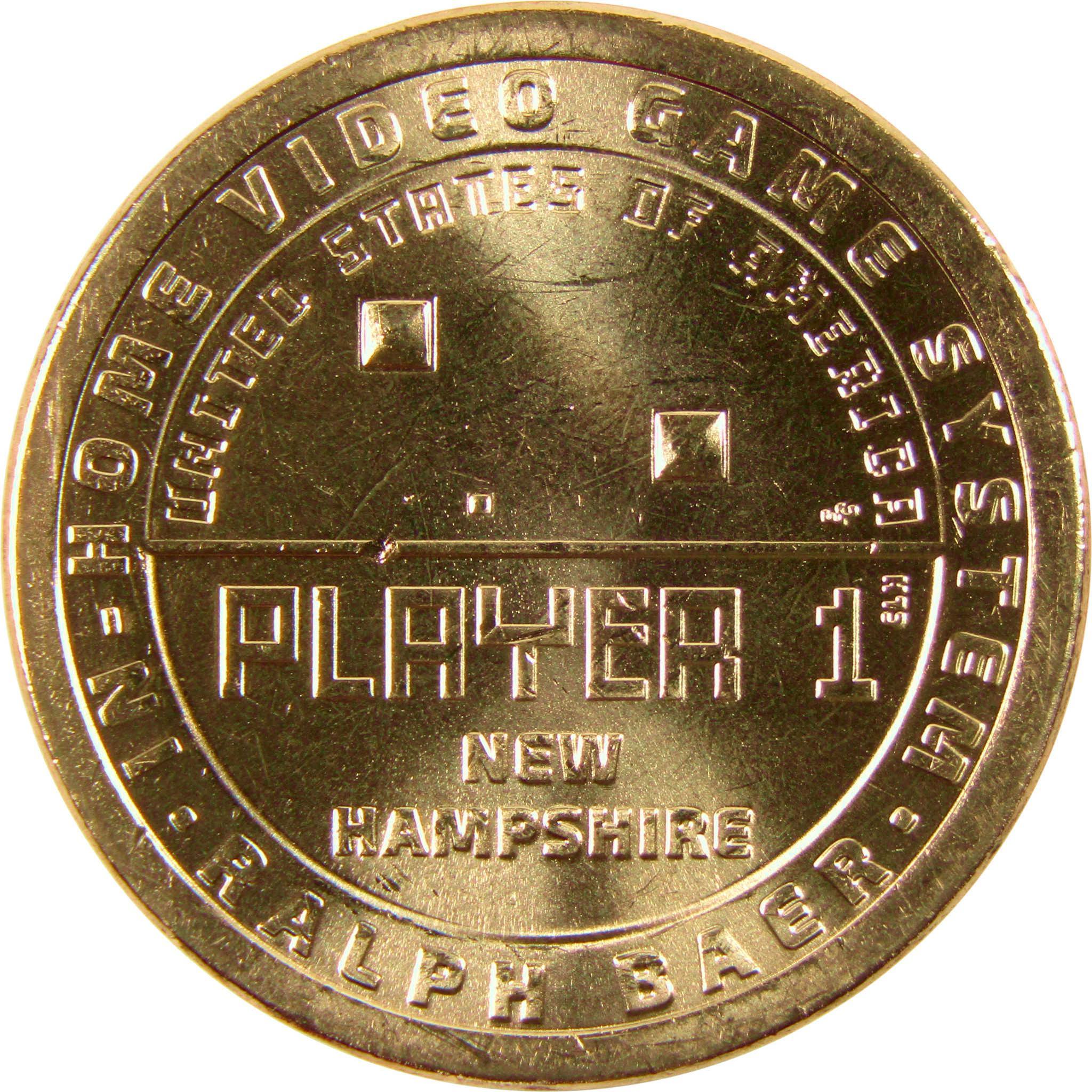 2021 P Ralph Baer American Innovation Dollar BU Uncirculated $1 Coin