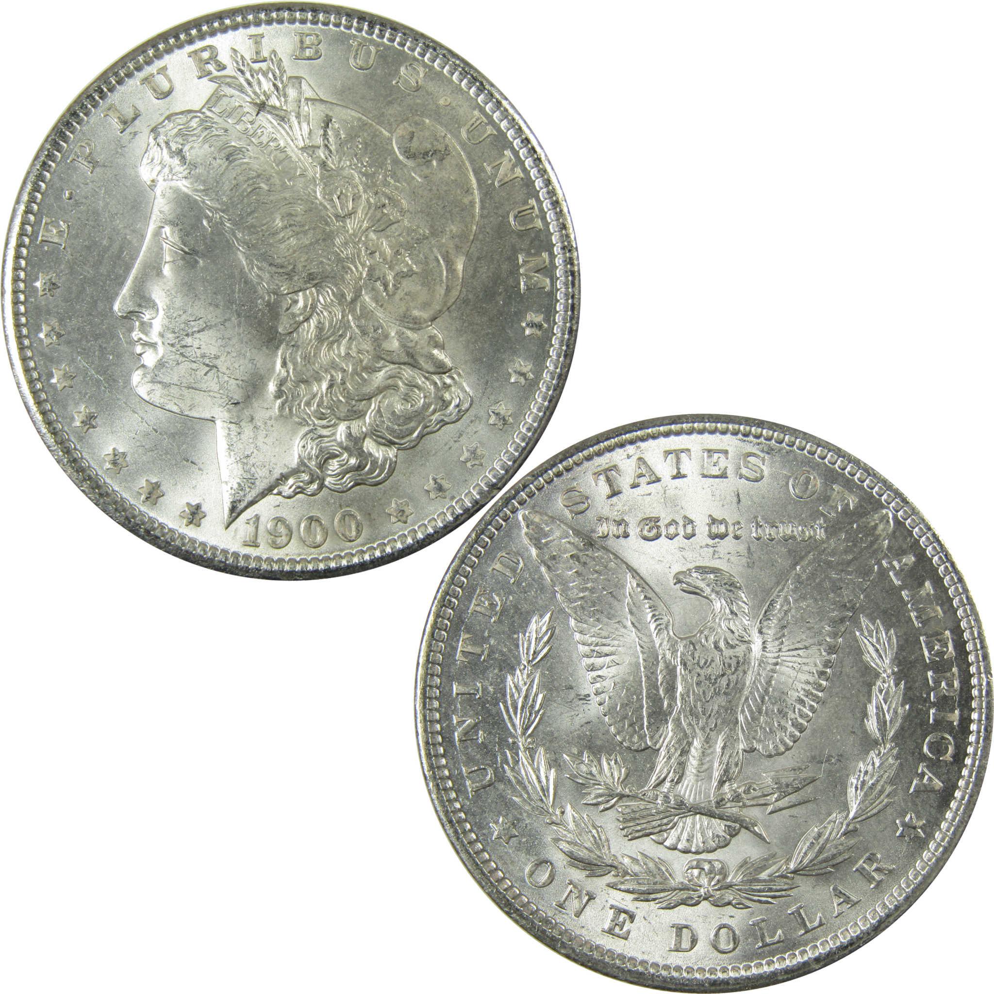 1900 Morgan Silver Dollar Uncirculated Mint State $1 Coin SKU:I27736 - Morgan coin - Morgan silver dollar - Morgan silver dollar for sale - Profile Coins & Collectibles
