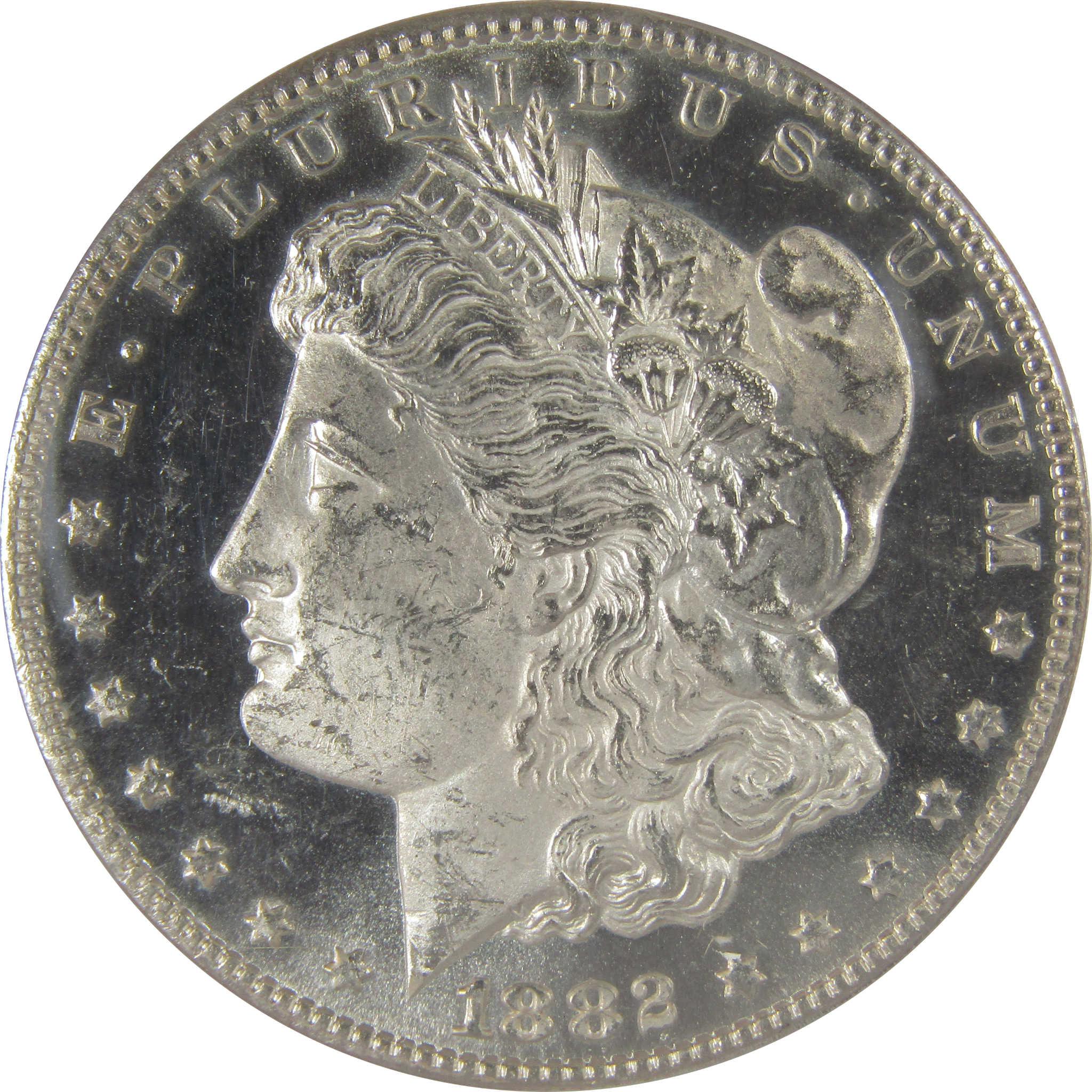 1882 CC Morgan Dollar MS 63 CAMEO DMPL ANACS Silver $1 Coin SKU:I23054 - Morgan coin - Morgan silver dollar - Morgan silver dollar for sale - Profile Coins & Collectibles