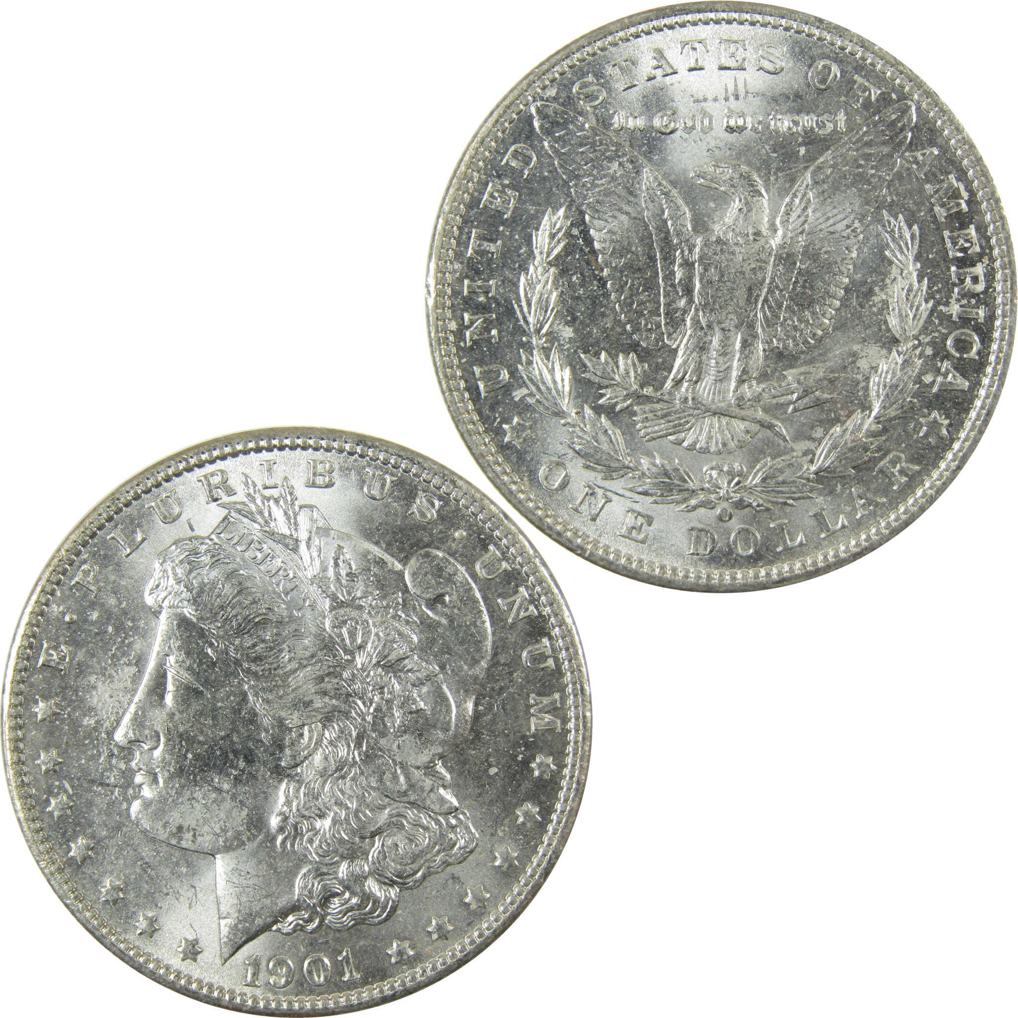 1901 O Morgan Silver Dollar Uncirculated Mint State $1 Coin SKU:I27802 - Morgan coin - Morgan silver dollar - Morgan silver dollar for sale - Profile Coins & Collectibles
