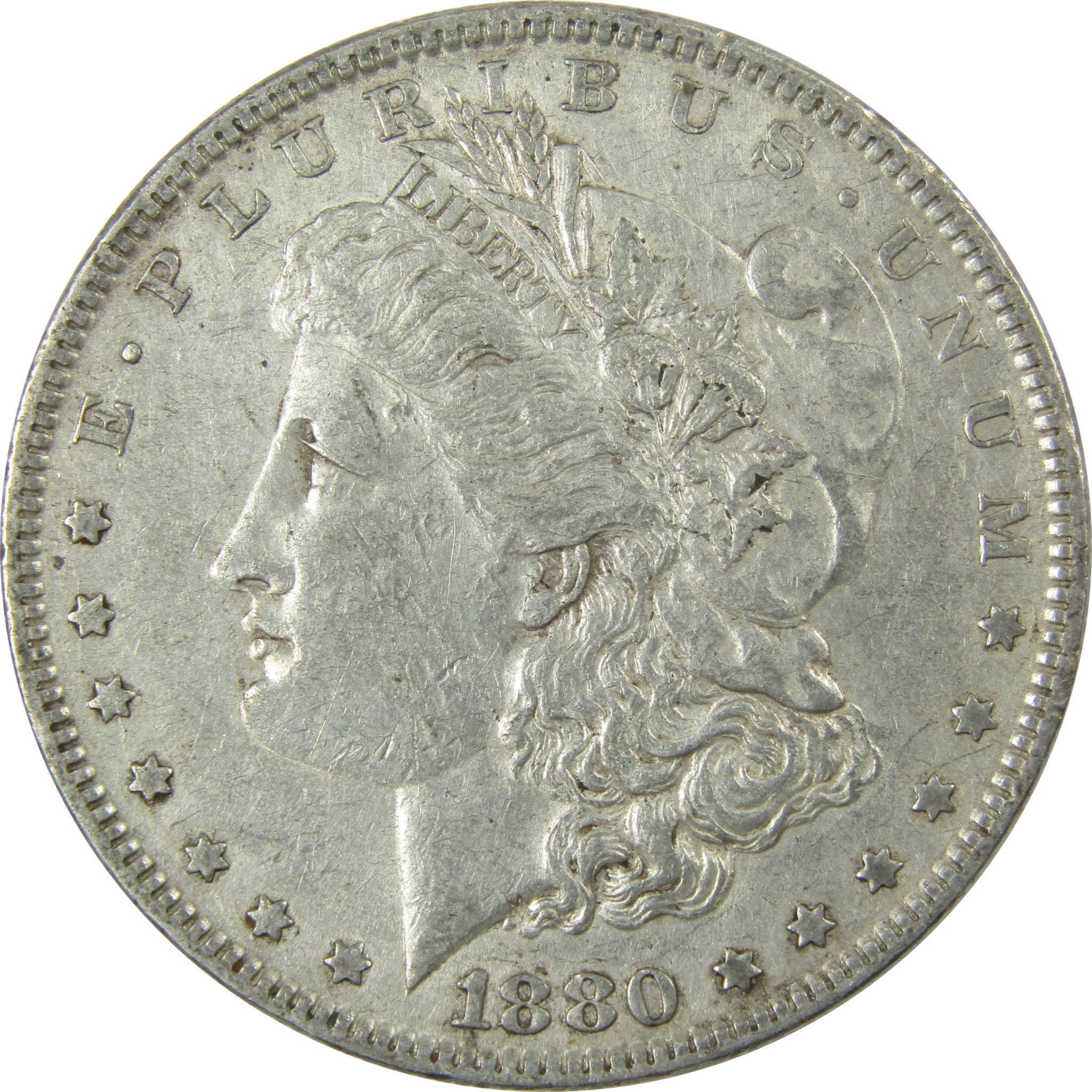 1880 O Morgan Silver Dollar XF EF Extremely Fine $1 Coin SKU:I25393 - Morgan coin - Morgan silver dollar - Morgan silver dollar for sale - Profile Coins & Collectibles