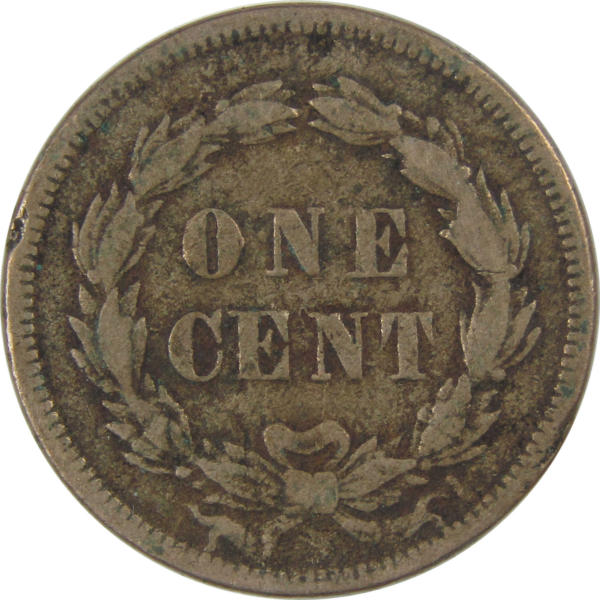 1859 Indian Head Cent F Fine Details Penny 1c Coin SKU:I23271