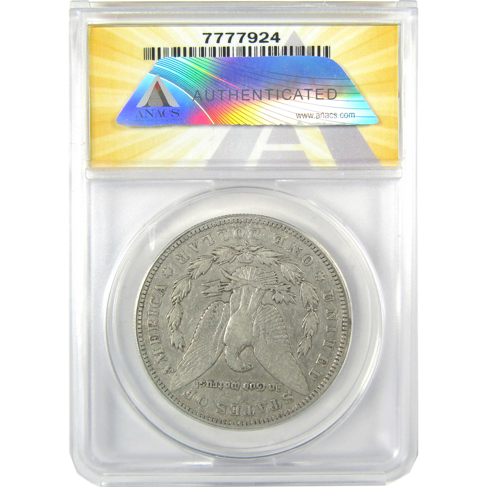 1895 S Morgan Dollar F 12 ANACS Silver $1 Coin SKU:I19809 - Morgan coin - Morgan silver dollar - Morgan silver dollar for sale - Profile Coins & Collectibles