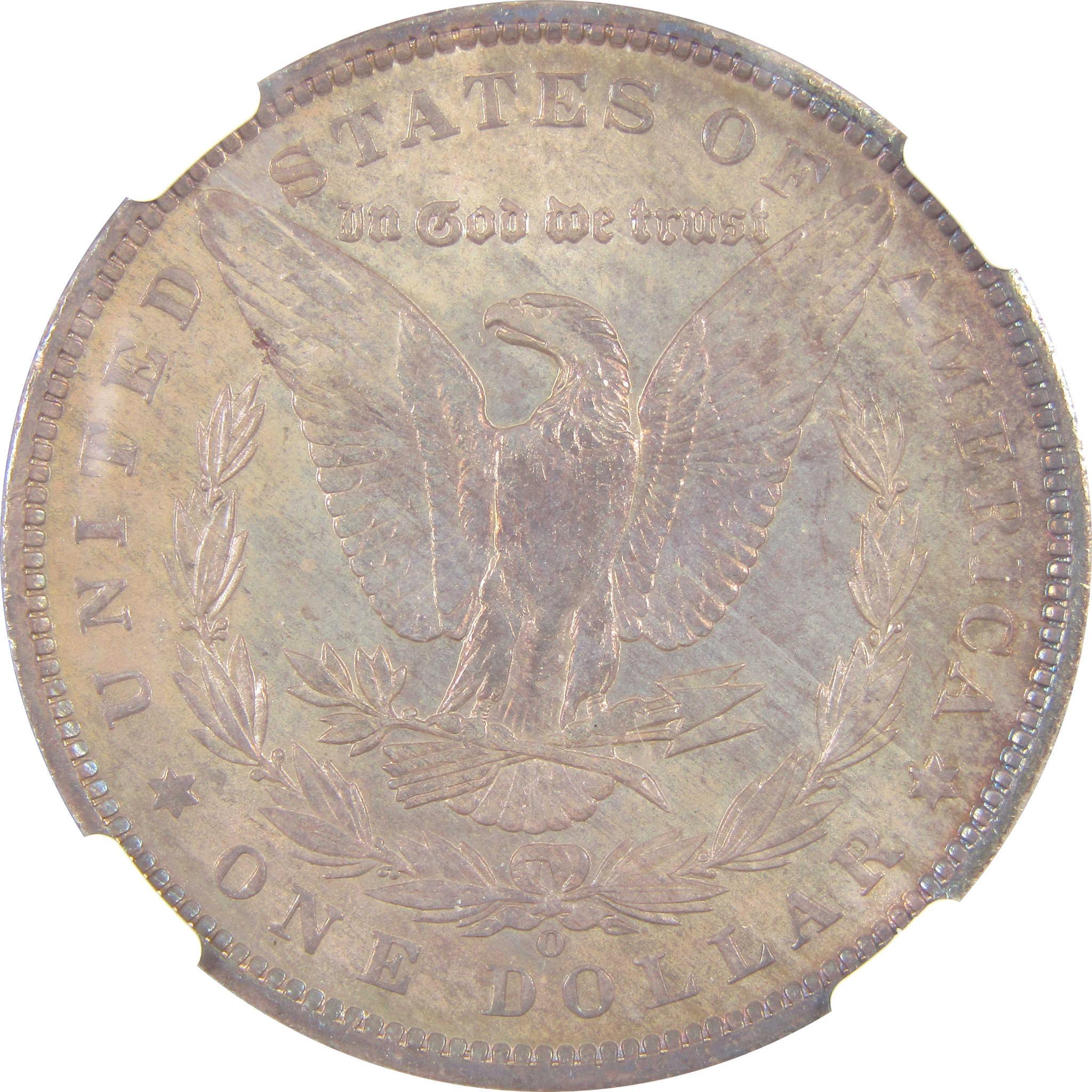 1892 O Morgan Dollar MS 63 NGC Silver Uncirculated Toned SKU:I17988
