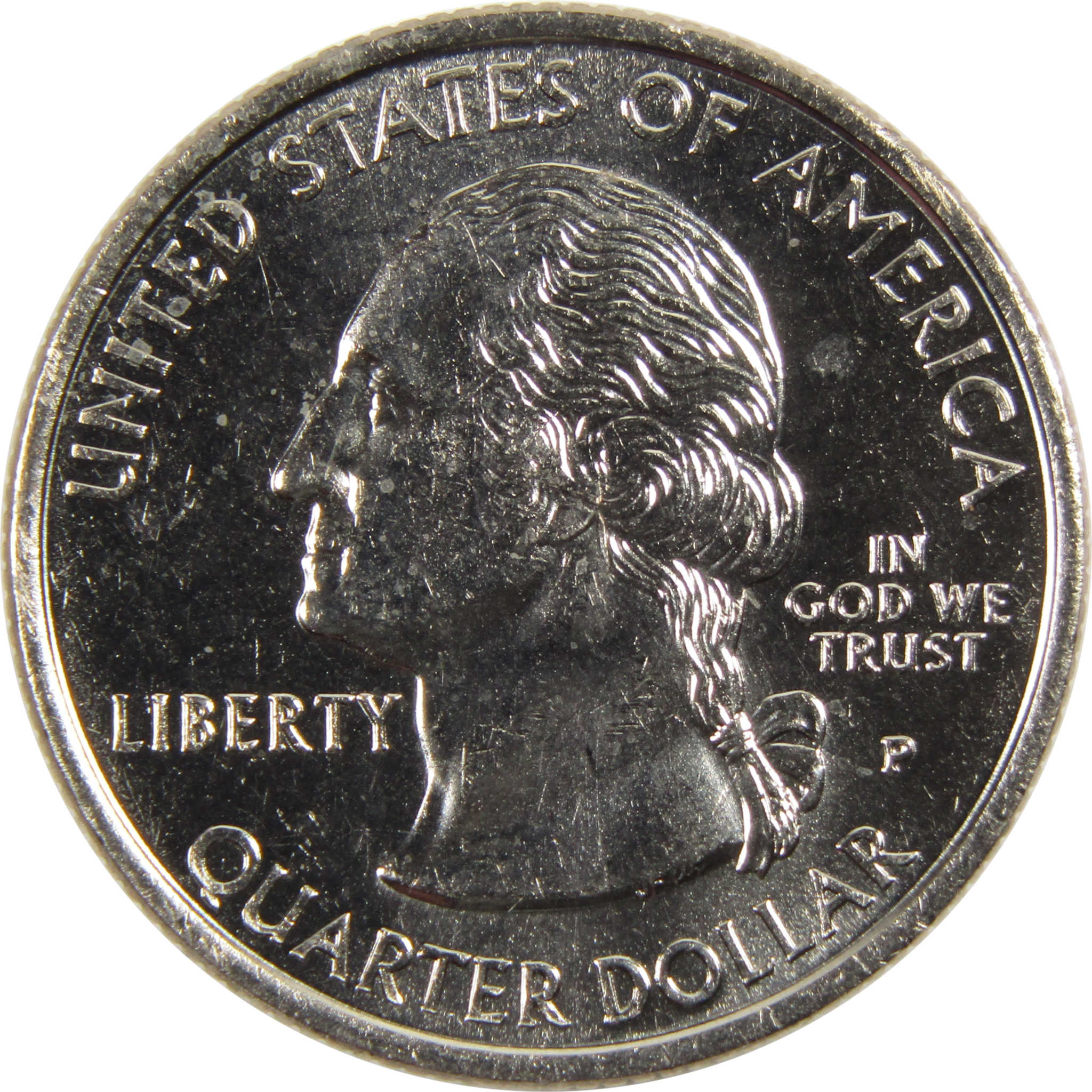 1999 P Georgia State Quarter BU Uncirculated Clad 25c Coin