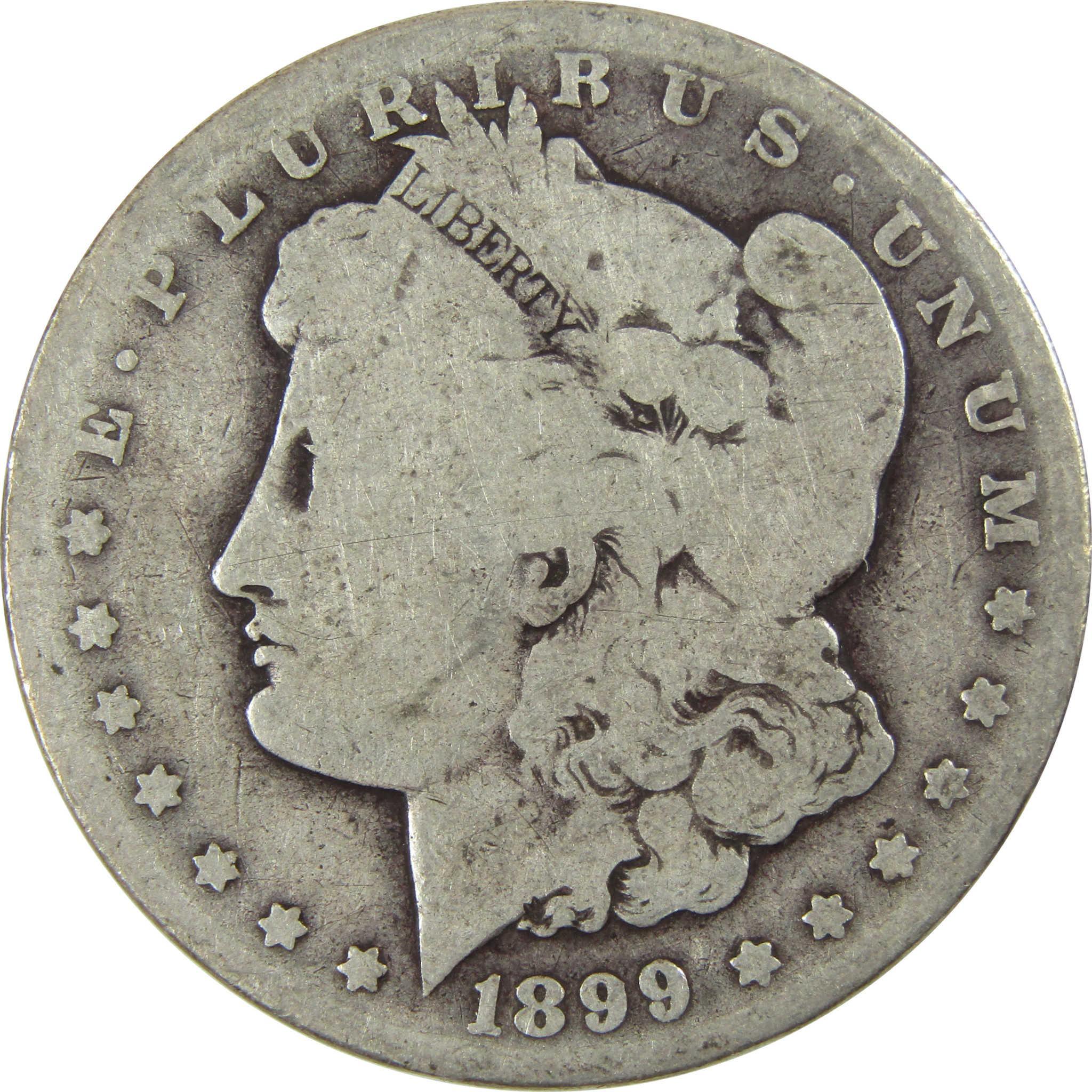 1899 O Micro O Morgan Silver Dollar G Good $1 Coin SKU:CP481 - Morgan coin - Morgan silver dollar - Morgan silver dollar for sale - Profile Coins & Collectibles