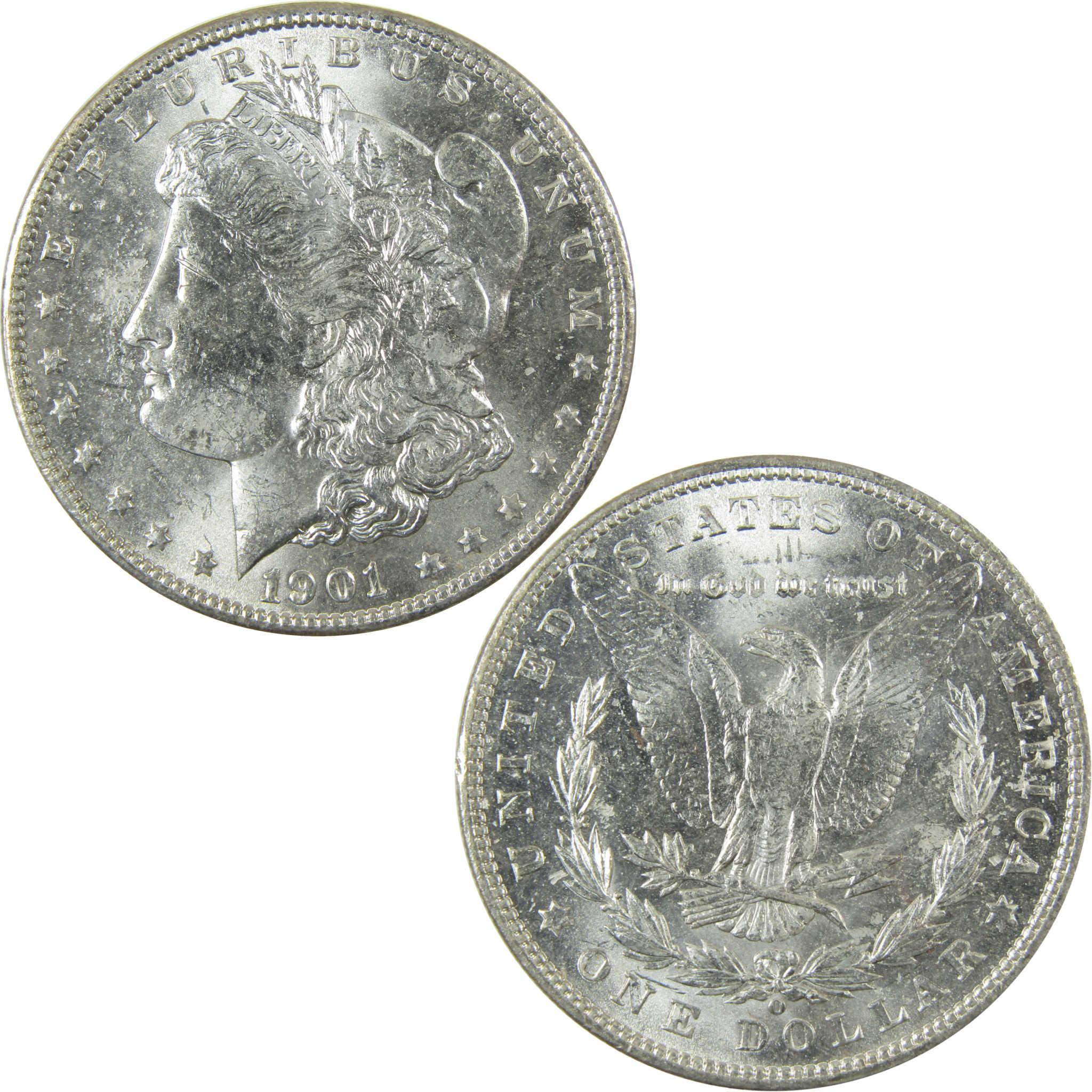 1901 O Morgan Silver Dollar Uncirculated Mint State $1 Coin SKU:I27802 - Morgan coin - Morgan silver dollar - Morgan silver dollar for sale - Profile Coins & Collectibles