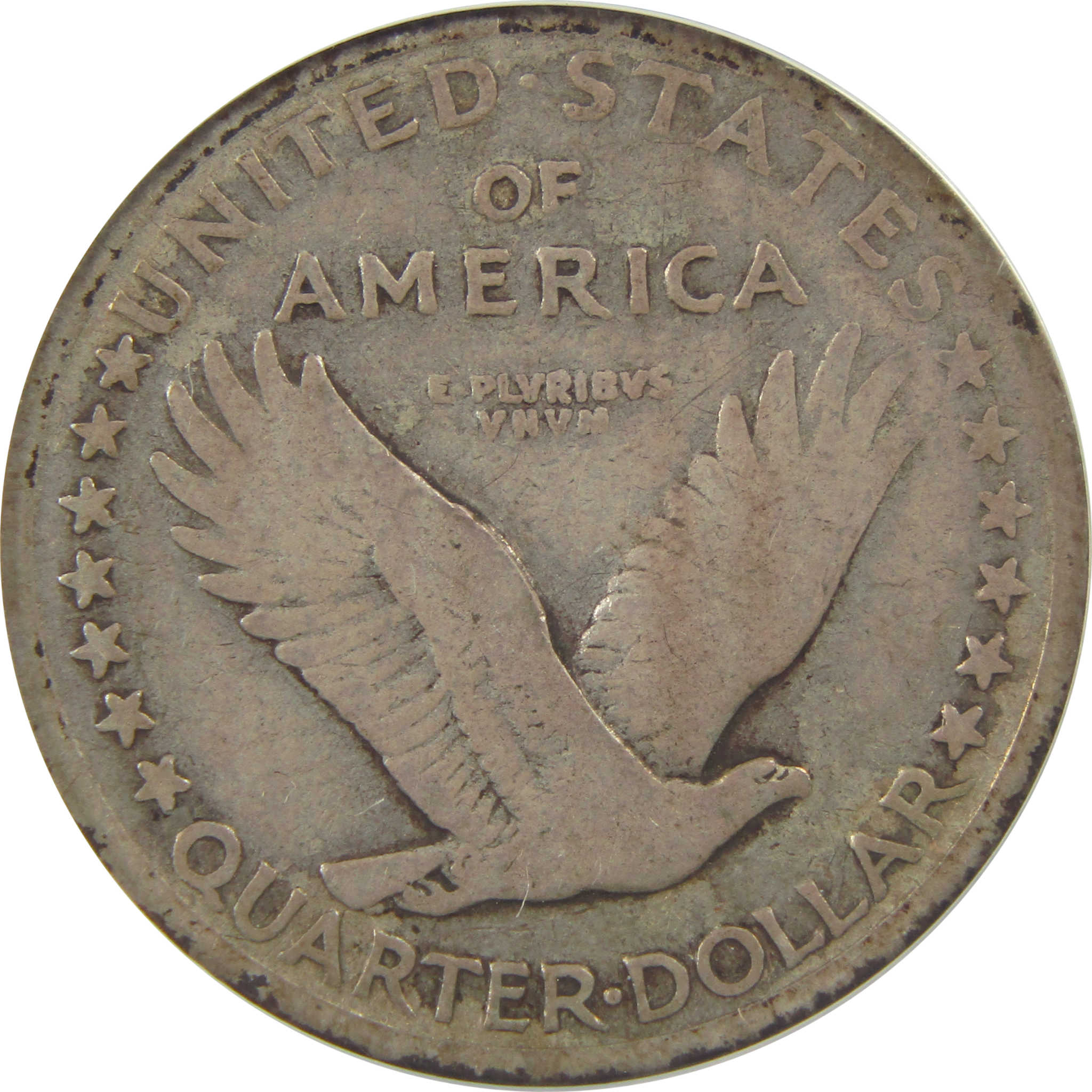 1917 S Type 1 Standing Liberty Quarter VG 8 Details ANACS SKU:I22331