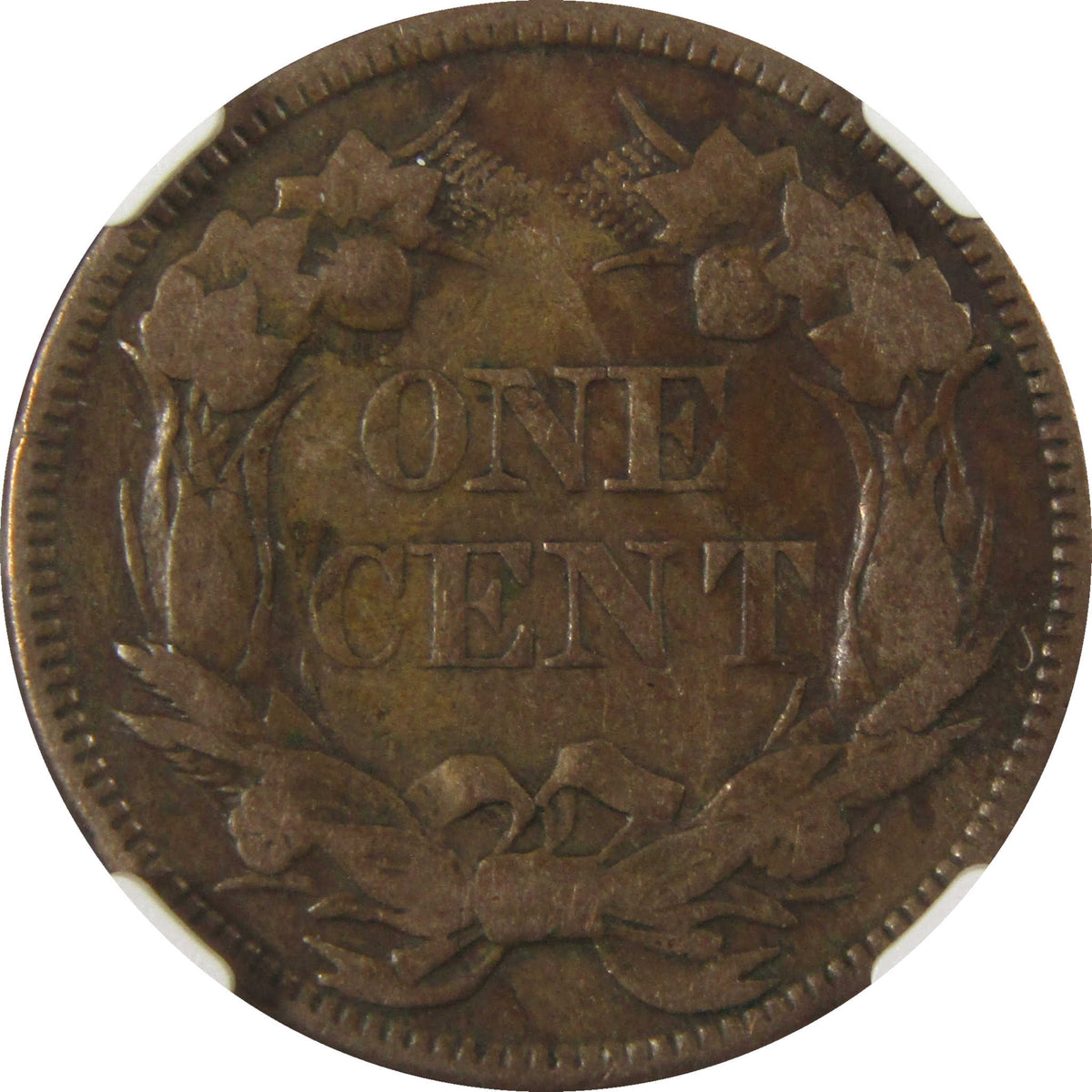 1857 Flying Eagle Cent VF Details NGC Penny 1c Coin SKU:I29337