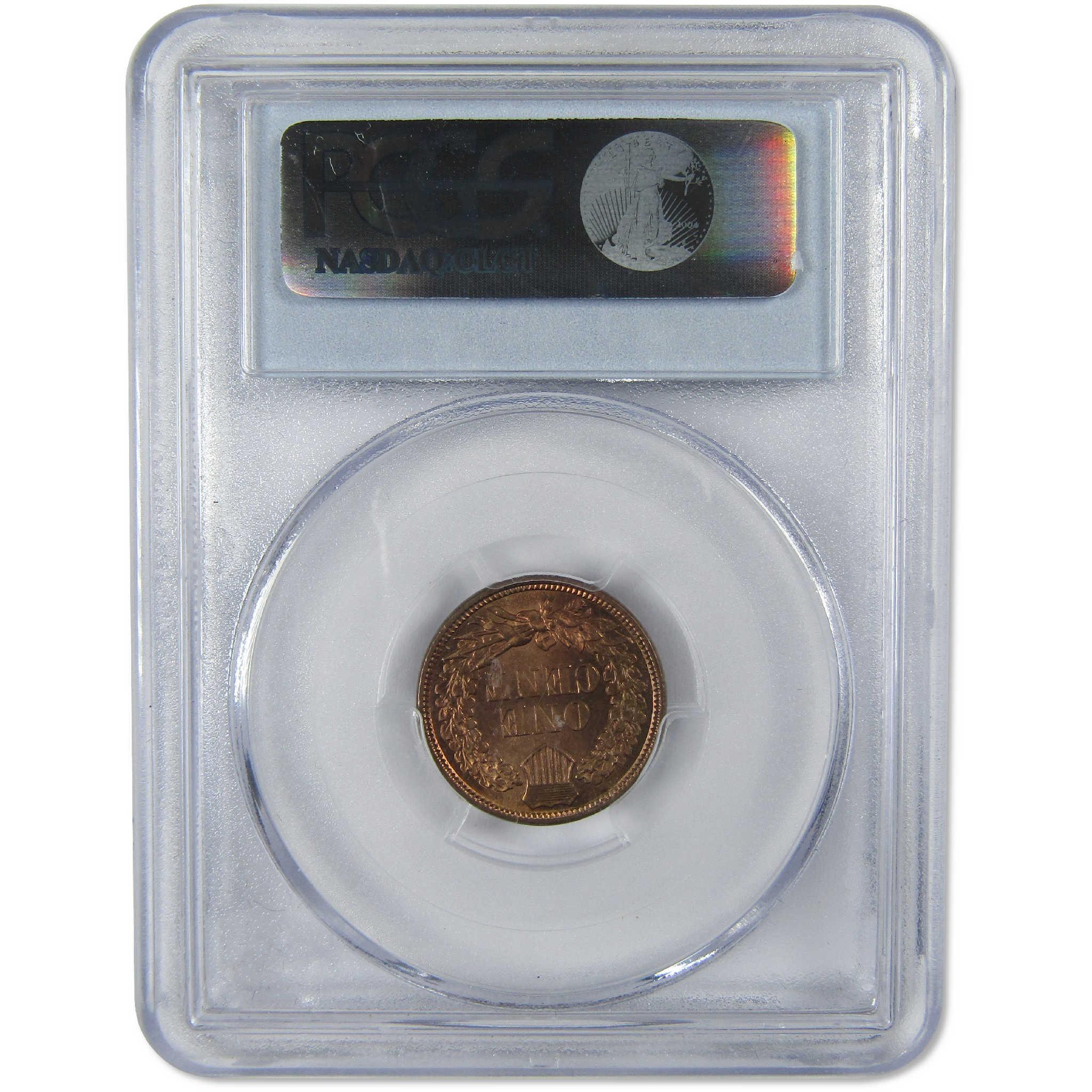 1861 Indian Head Cent MS 65 PCGS CAC Penny Uncirculated 1c Coin
