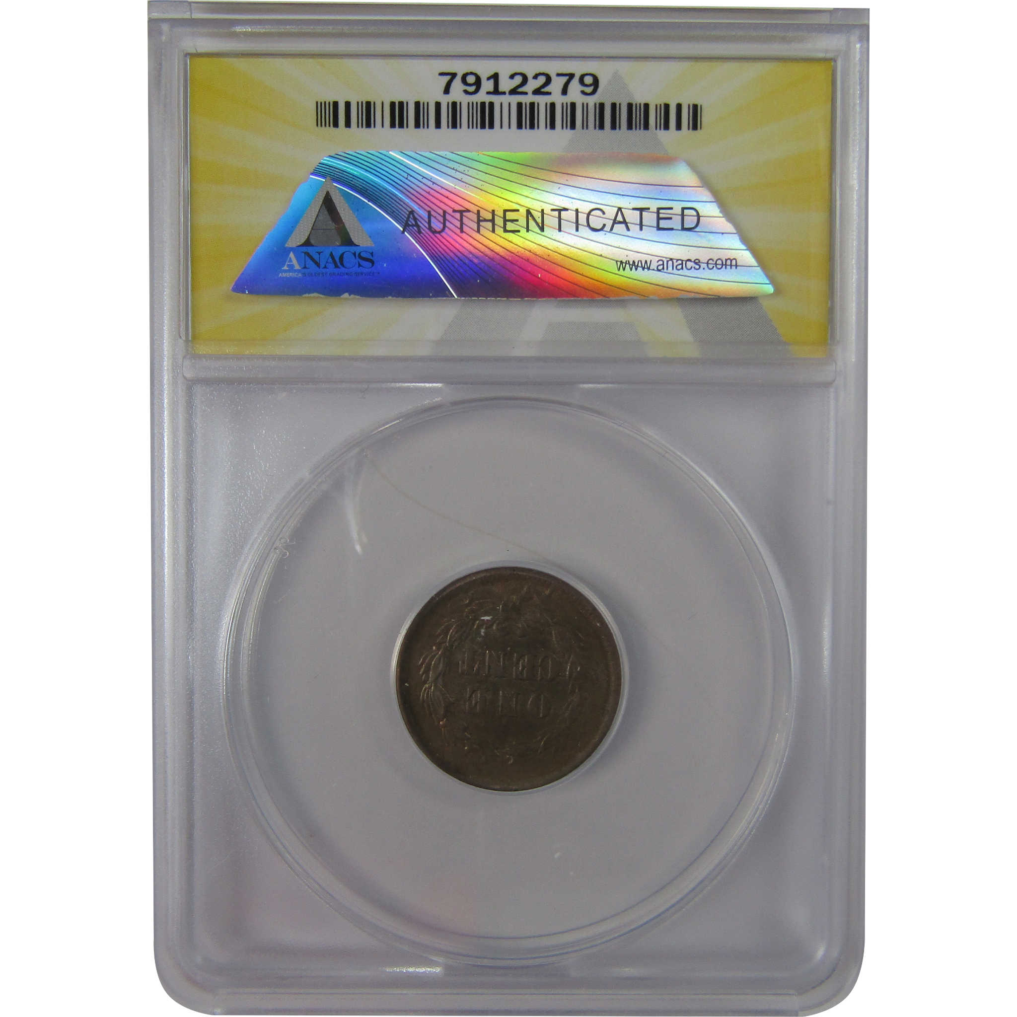 1859 Indian Head Cent AU 58 Details ANACS Penny 1c Coin SKU:CPC1177