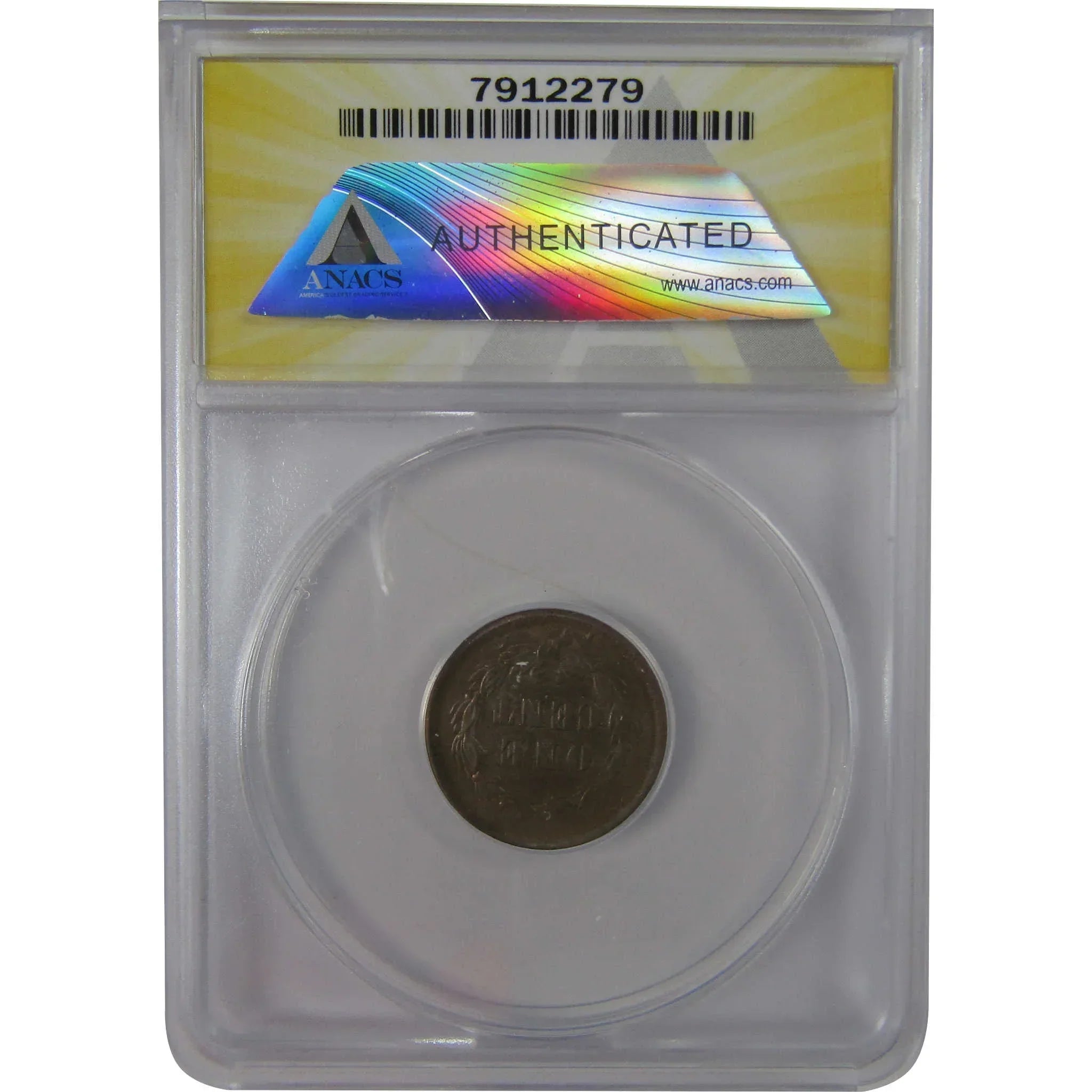 1859 Indian Head Cent AU 58 Details ANACS Penny 1c Coin SKU:CPC1177