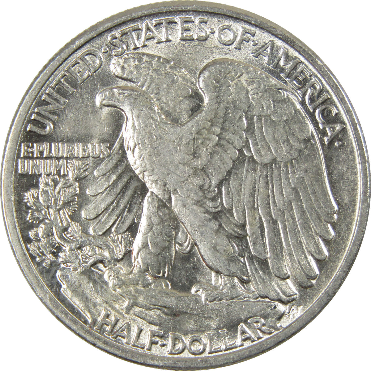 1945 Liberty Walking Silver 50c Borderline Uncirculated SKU:I28647