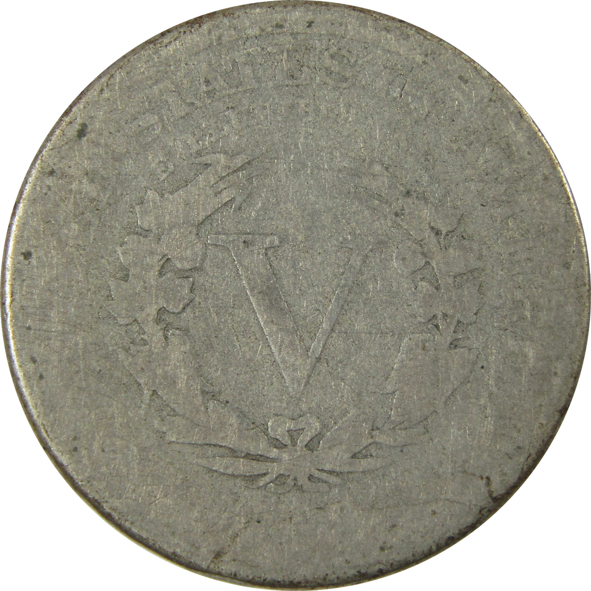 1889 Liberty Head V Nickel AG About Good 5c Coin SKU:I27223