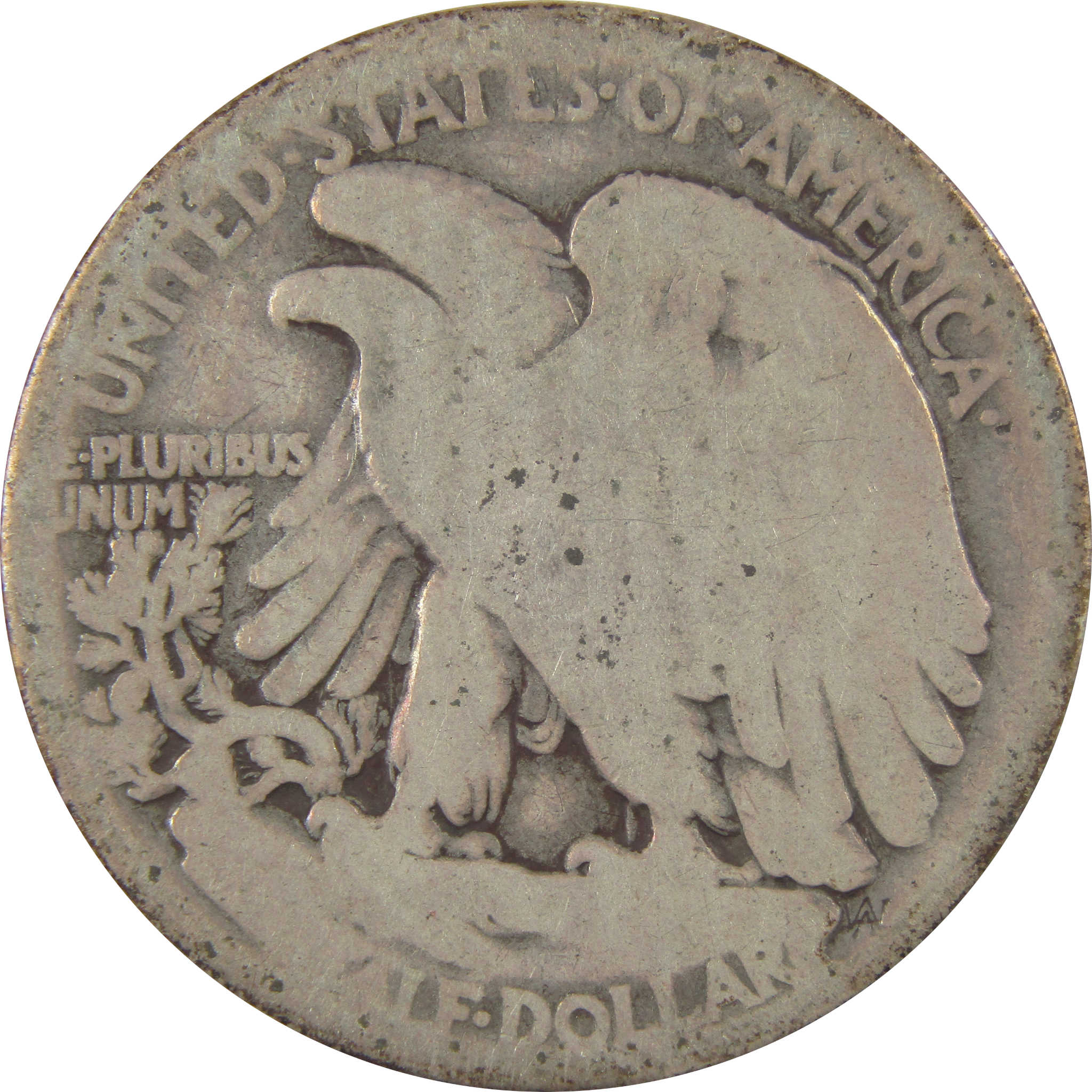 1916 S Liberty Walking Silver Half Dollar G Good 50c Coin SKU:I24104