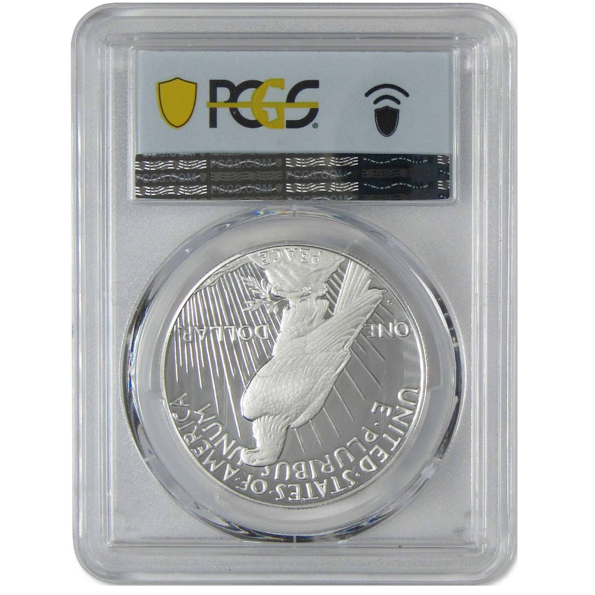 2023 S Peace Silver Dollar PR 70 DCAM PCGS Proof $1 Coin First Day