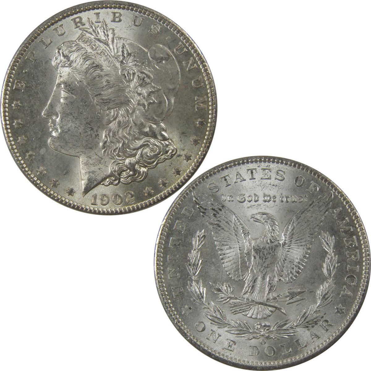 1902 O Morgan Silver Dollar Uncirculated Mint State $1 Coin SKU:I24089 - Morgan coin - Morgan silver dollar - Morgan silver dollar for sale - Profile Coins & Collectibles