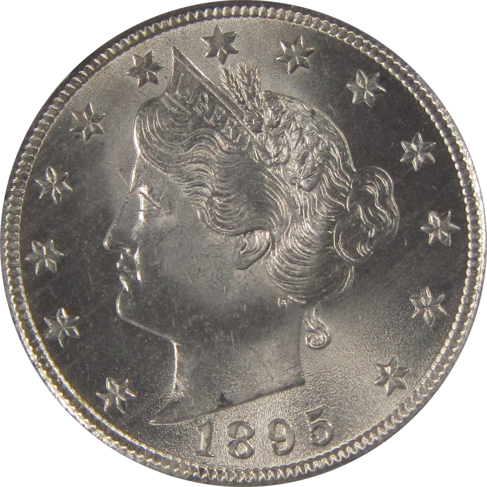1895 Liberty Head V Nickel MS 66 NGC Uncirculated 5c Coin SKU:I23441