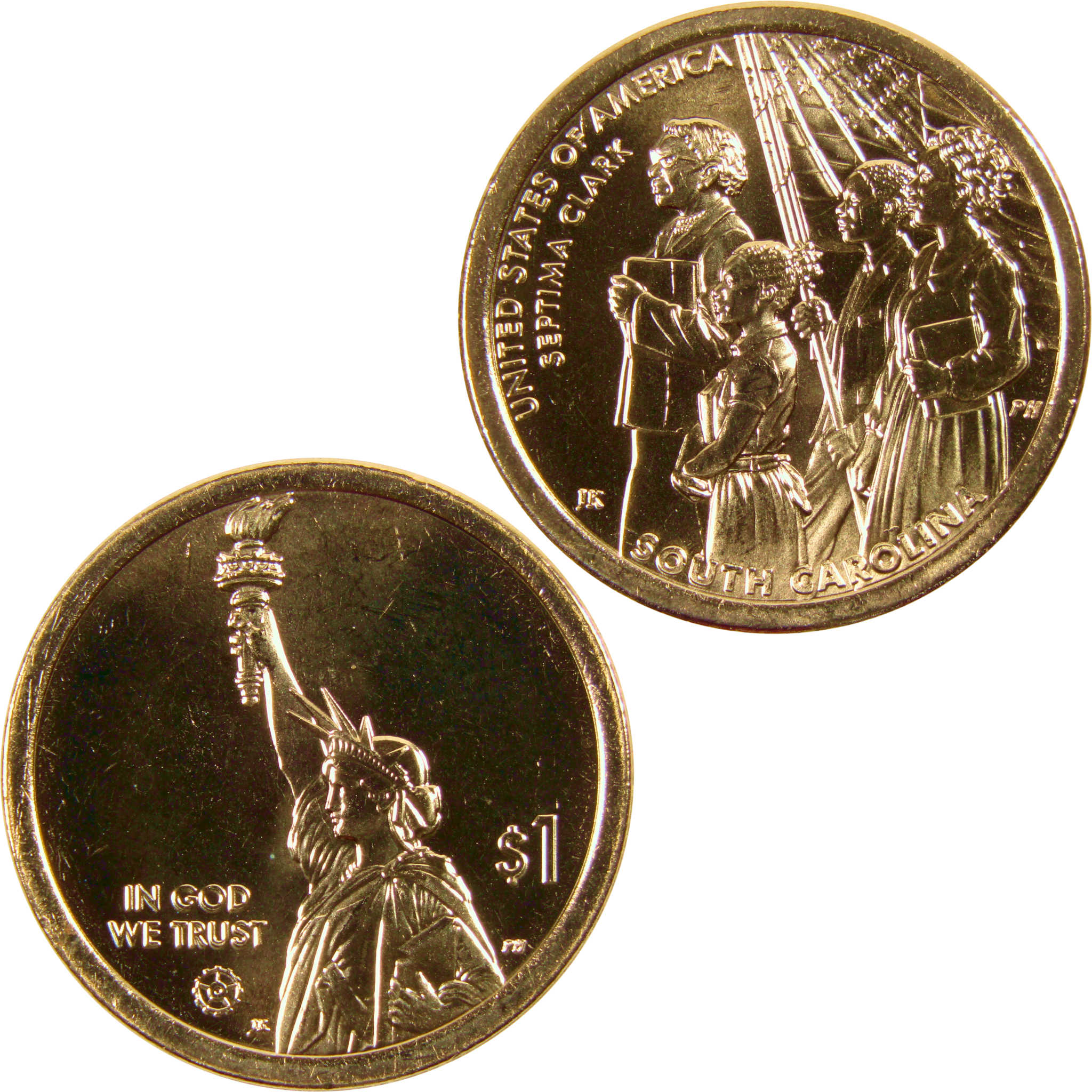 2020 D Septima Clark American Innovation Dollar BU Uncirculated $1