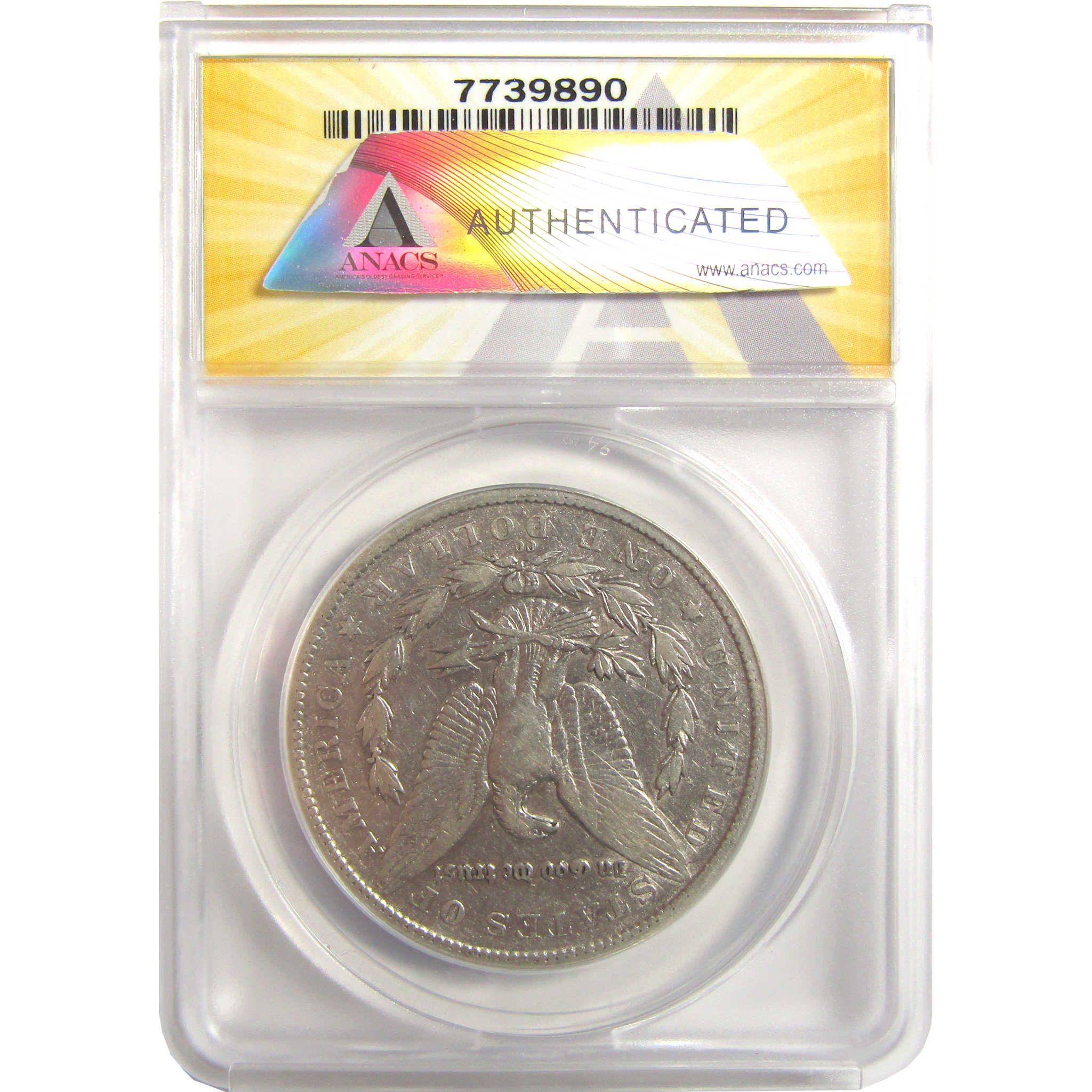 1879 CC Morgan Dollar F 15 Details ANACS Silver $1 Coin SKU:I21901 - Morgan coin - Morgan silver dollar - Morgan silver dollar for sale - Profile Coins & Collectibles