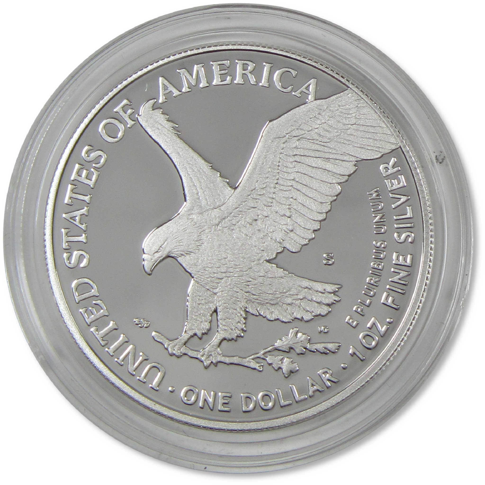 2025 S American Silver Eagle Bullion Proof $1 Coin Collectible OGP COA