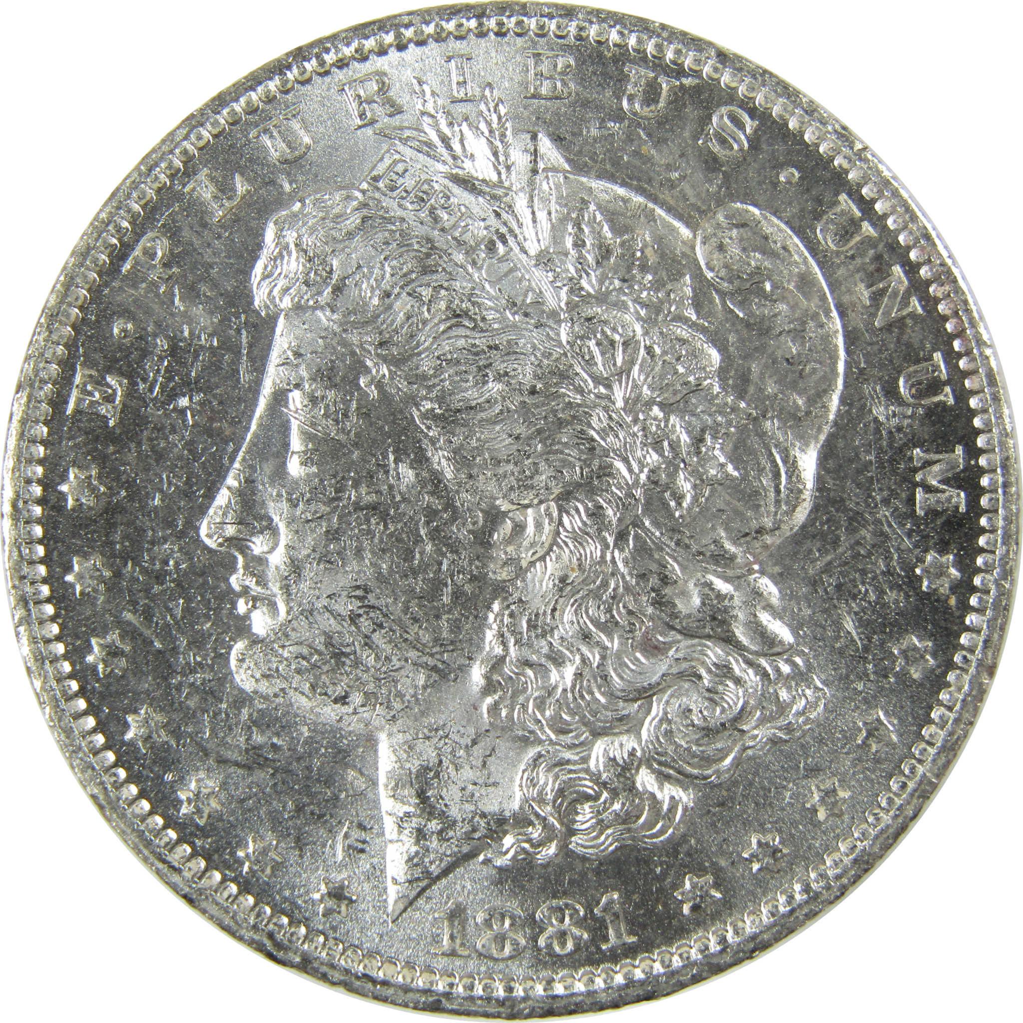 1881 O Morgan Silver Dollar Uncirculated Mint State $1 Coin SKU:I27702 - Morgan coin - Morgan silver dollar - Morgan silver dollar for sale - Profile Coins & Collectibles