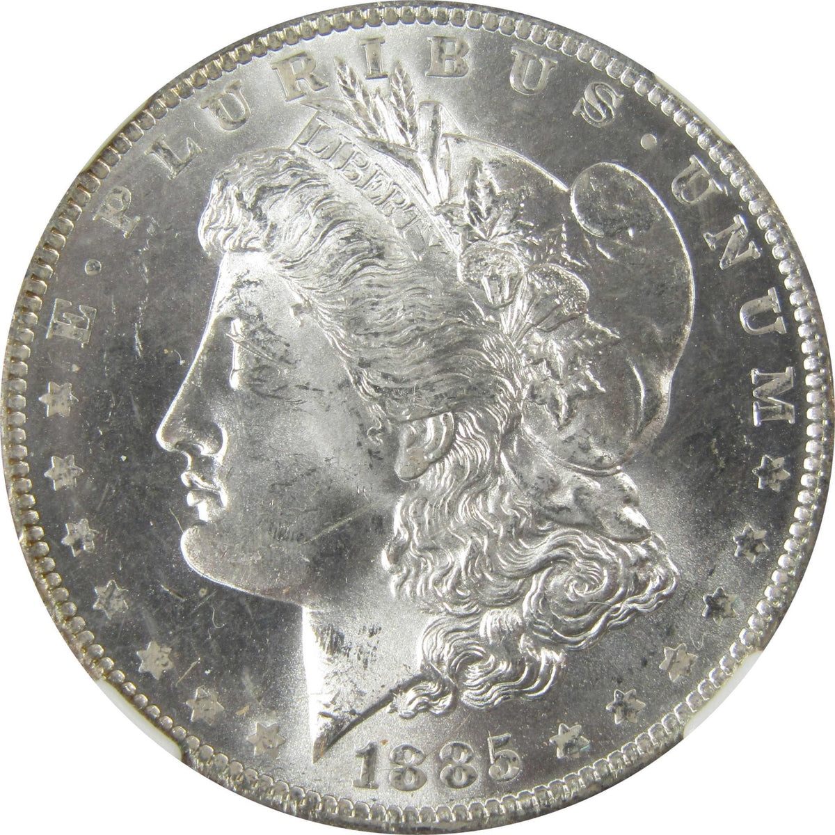 1885 O Morgan Silver Dollar MS 64 NGC Uncirculated $1 Coin SKU:CP425 - Morgan coin - Morgan silver dollar - Morgan silver dollar for sale - Profile Coins & Collectibles