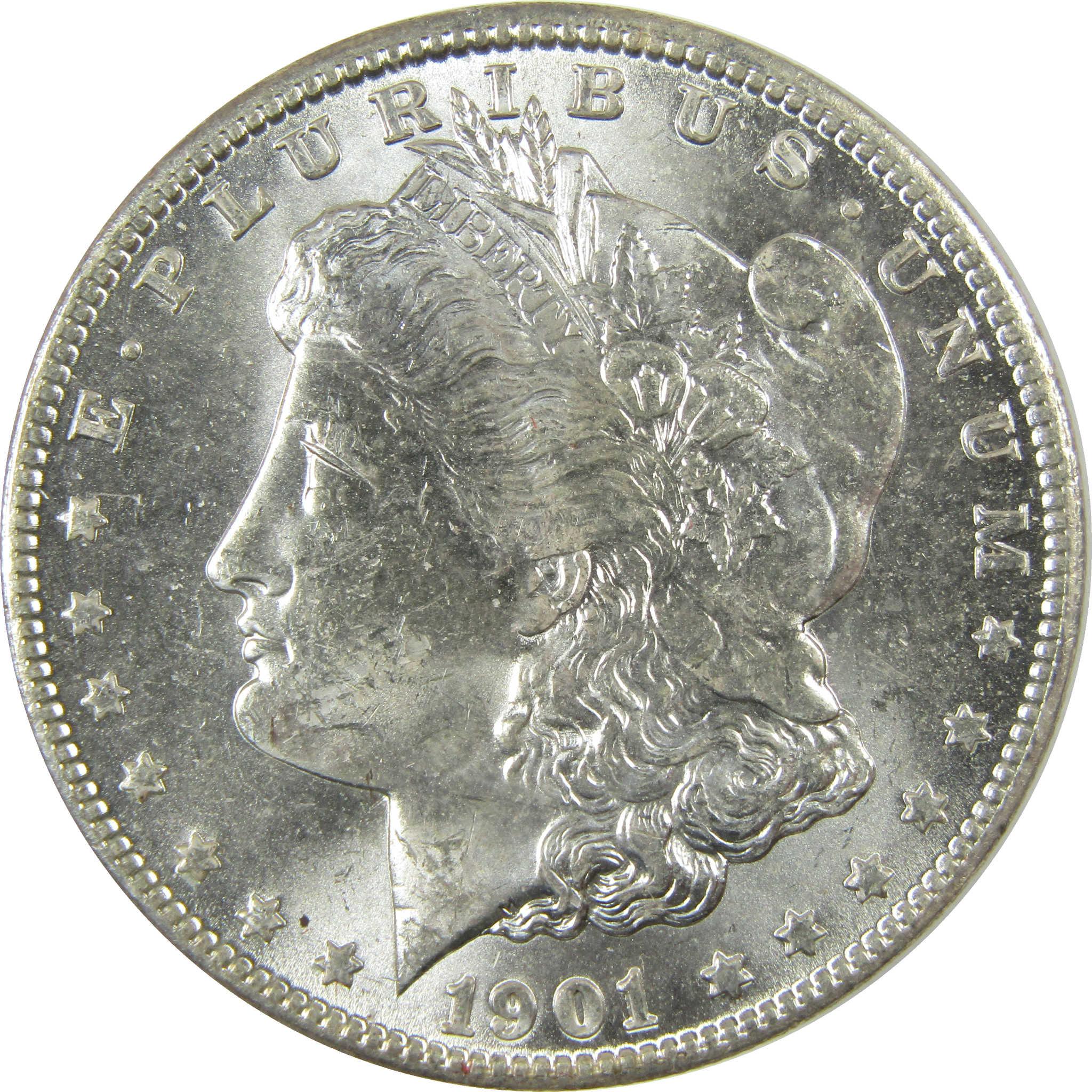 1901 O Morgan Silver Dollar Uncirculated Mint State $1 Coin SKU:I27799 - Morgan coin - Morgan silver dollar - Morgan silver dollar for sale - Profile Coins & Collectibles