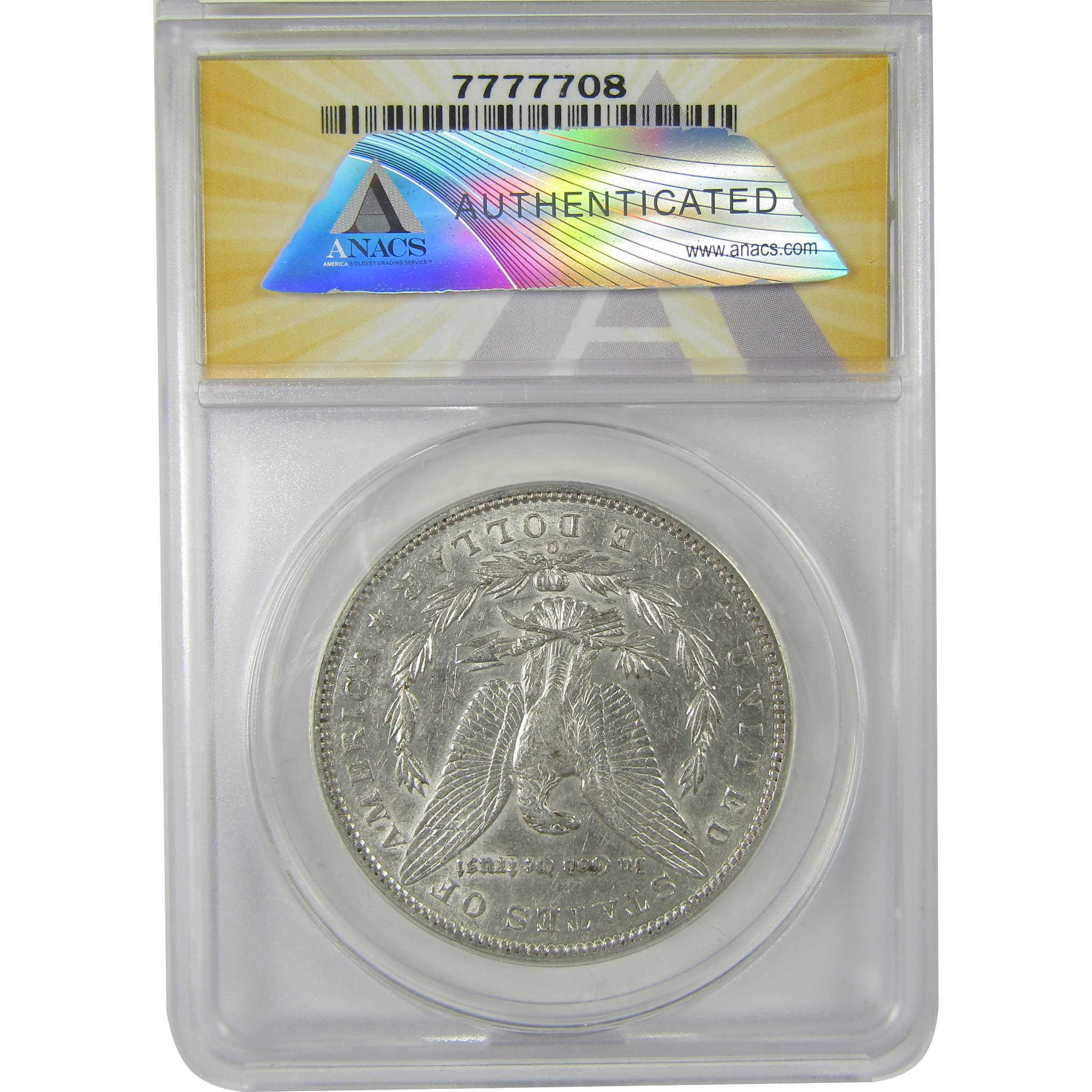 1896 O Morgan Dollar AU 50 Details ANACS Silver $1 Coin SKU:I18948 - Morgan coin - Morgan silver dollar - Morgan silver dollar for sale - Profile Coins & Collectibles