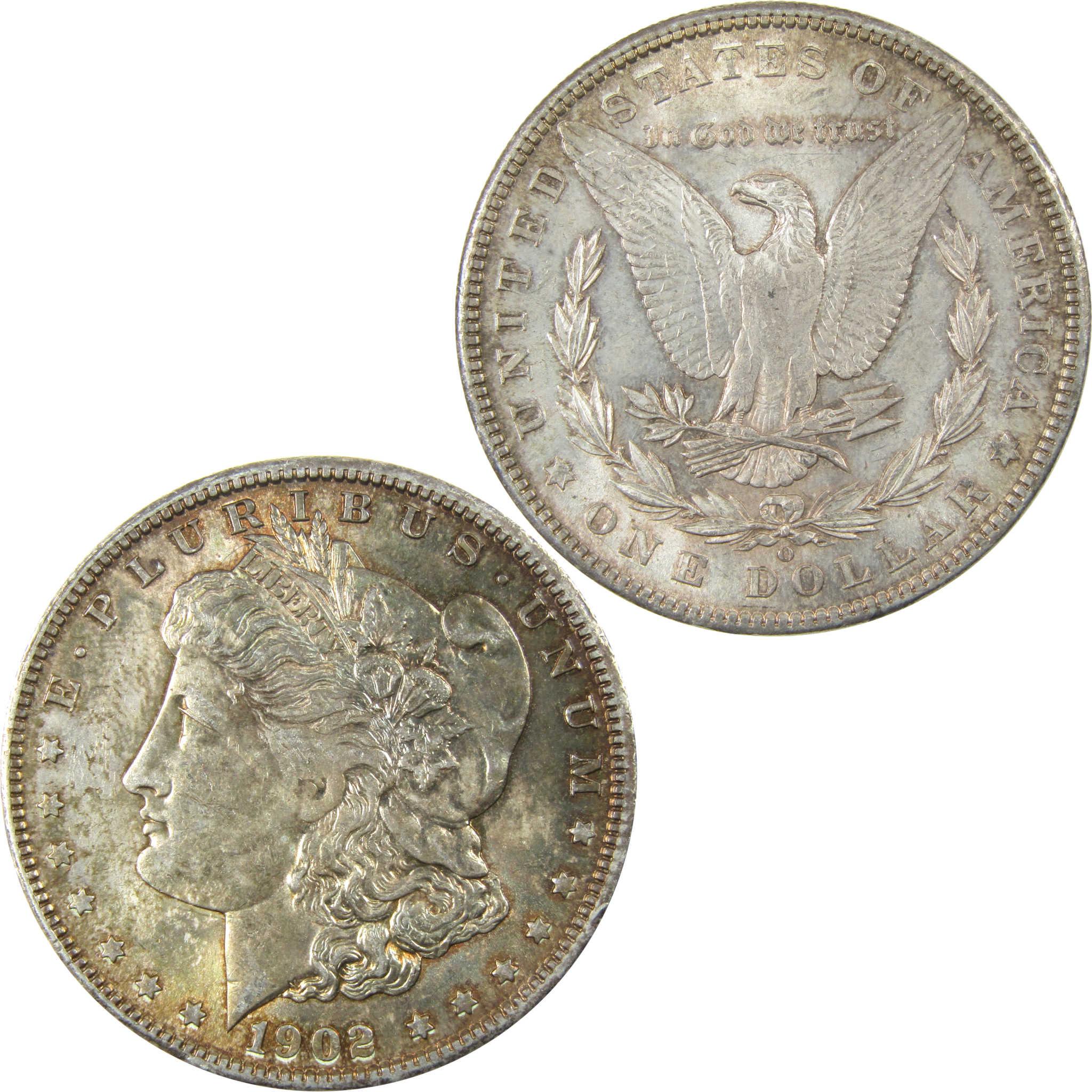 1902 O Morgan Silver Dollar Uncirculated Mint State Toned SKU:I24740