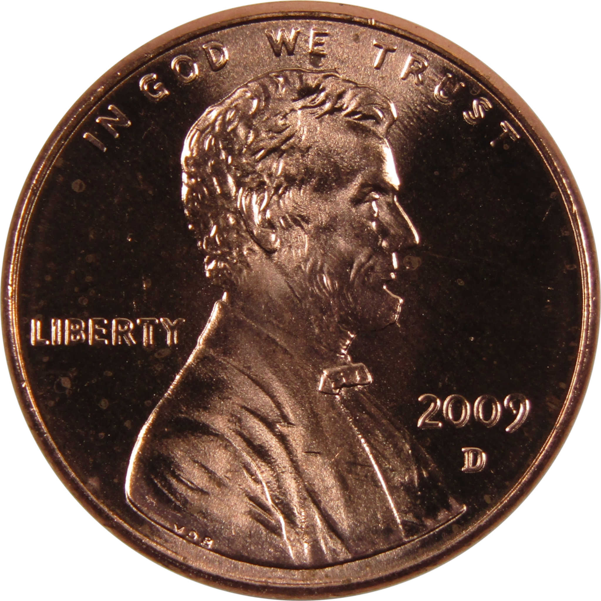 2009 D Formative Years Lincoln Bicentennial Cent BU Uncirculated 1c