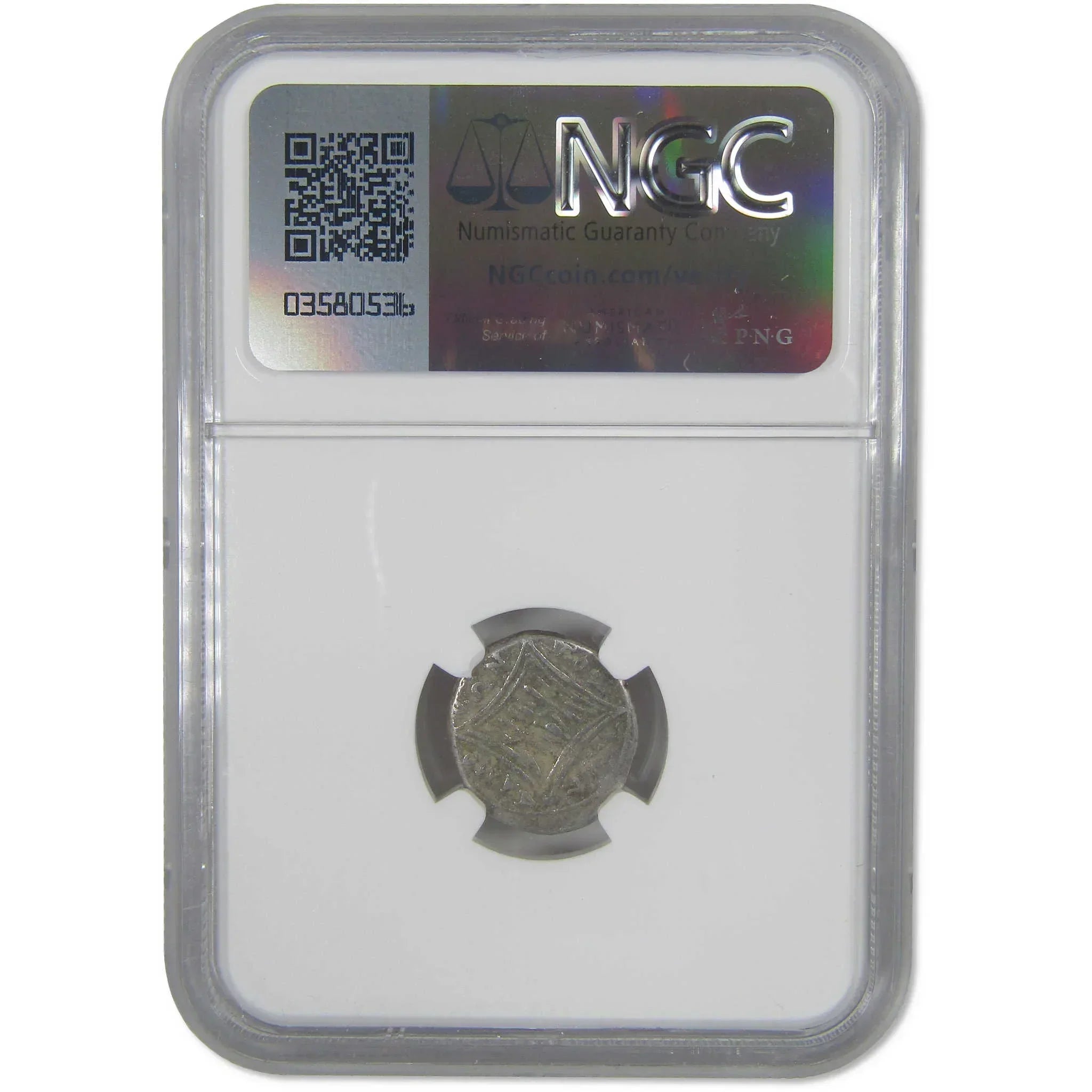 Illyria Apollonia Silver Drachm F NGC Ancient Greek Coin SKU:OPC199
