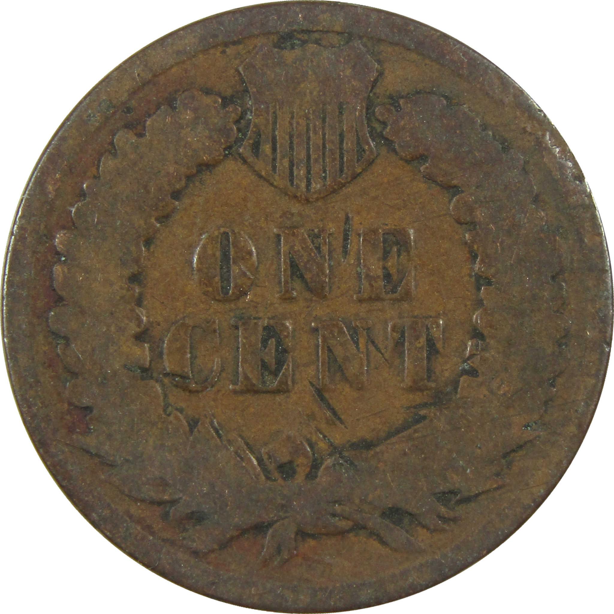 1888 Indian Head Cent G Good Penny 1c Coin SKU:I27035